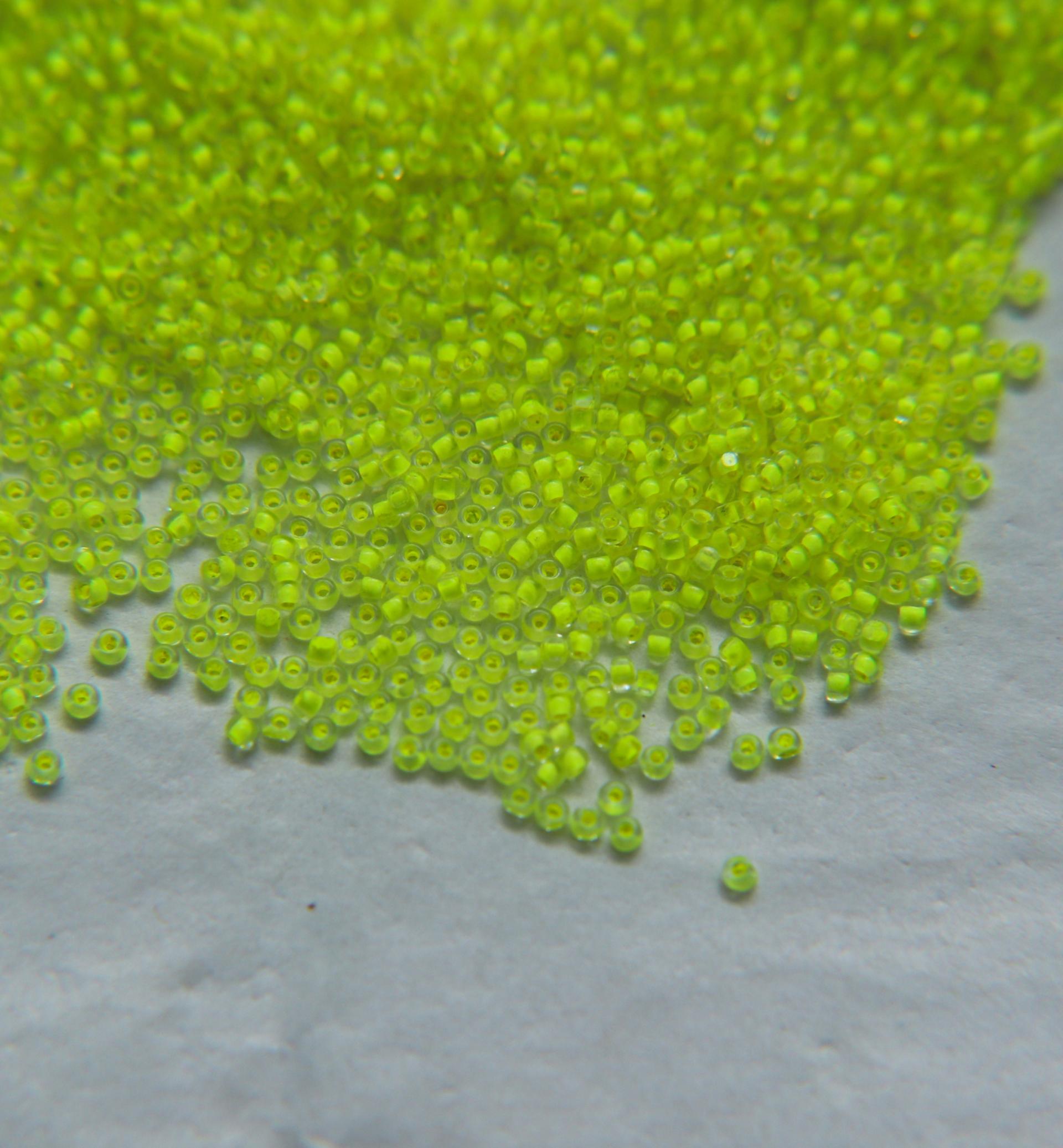 11/0 Charlotte Cut Beads in Neon Linings (14 Colors) 10/20/50/250/500 Grams PREMIUM SEED BEADS, bead store