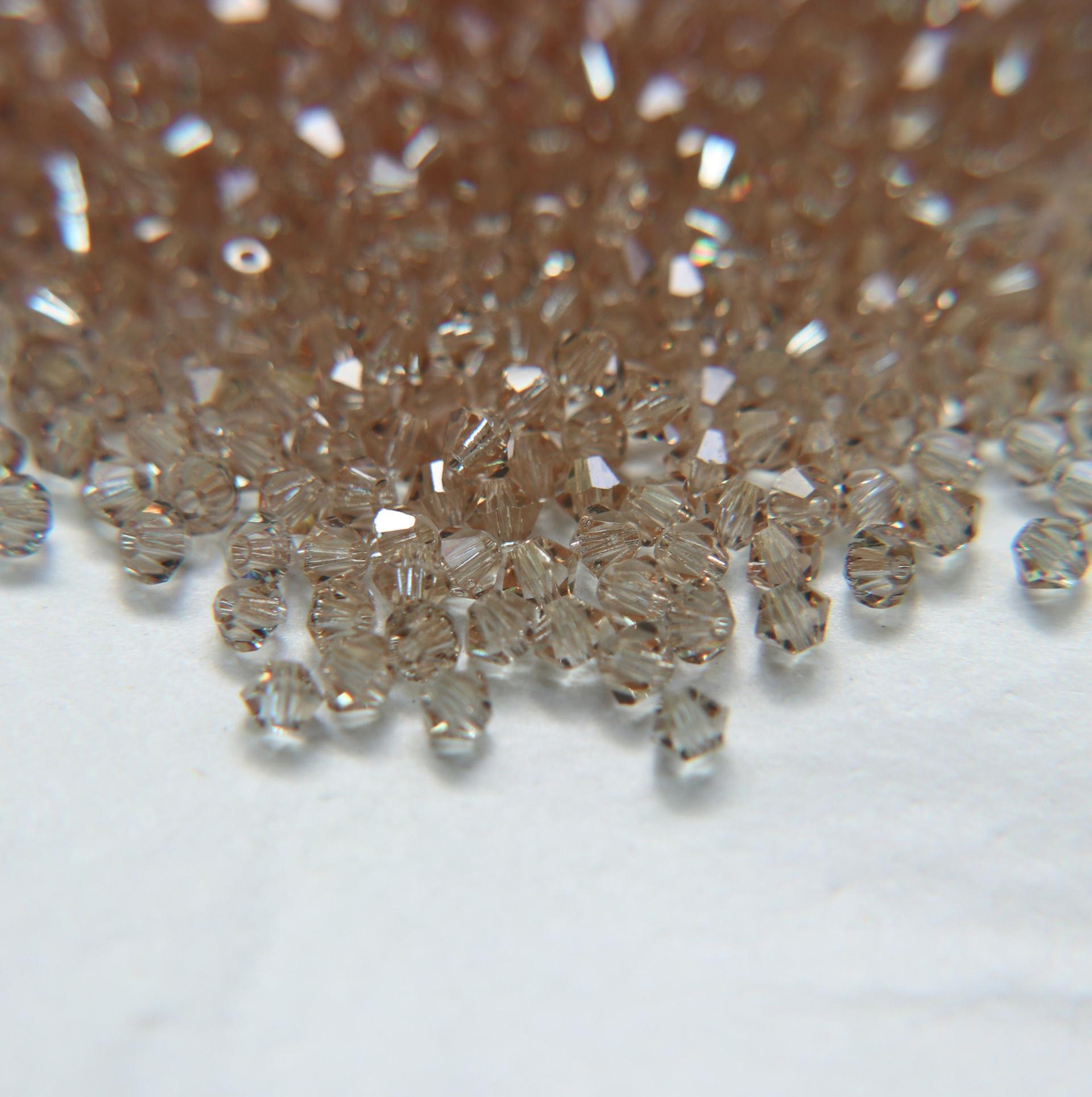 4mm Cantaloupe Swarovski Bicone beads 36/72/144/432/720 Pieces VINTAGE SWAROVSKI, jewelry making, embroidery materials, craft supply