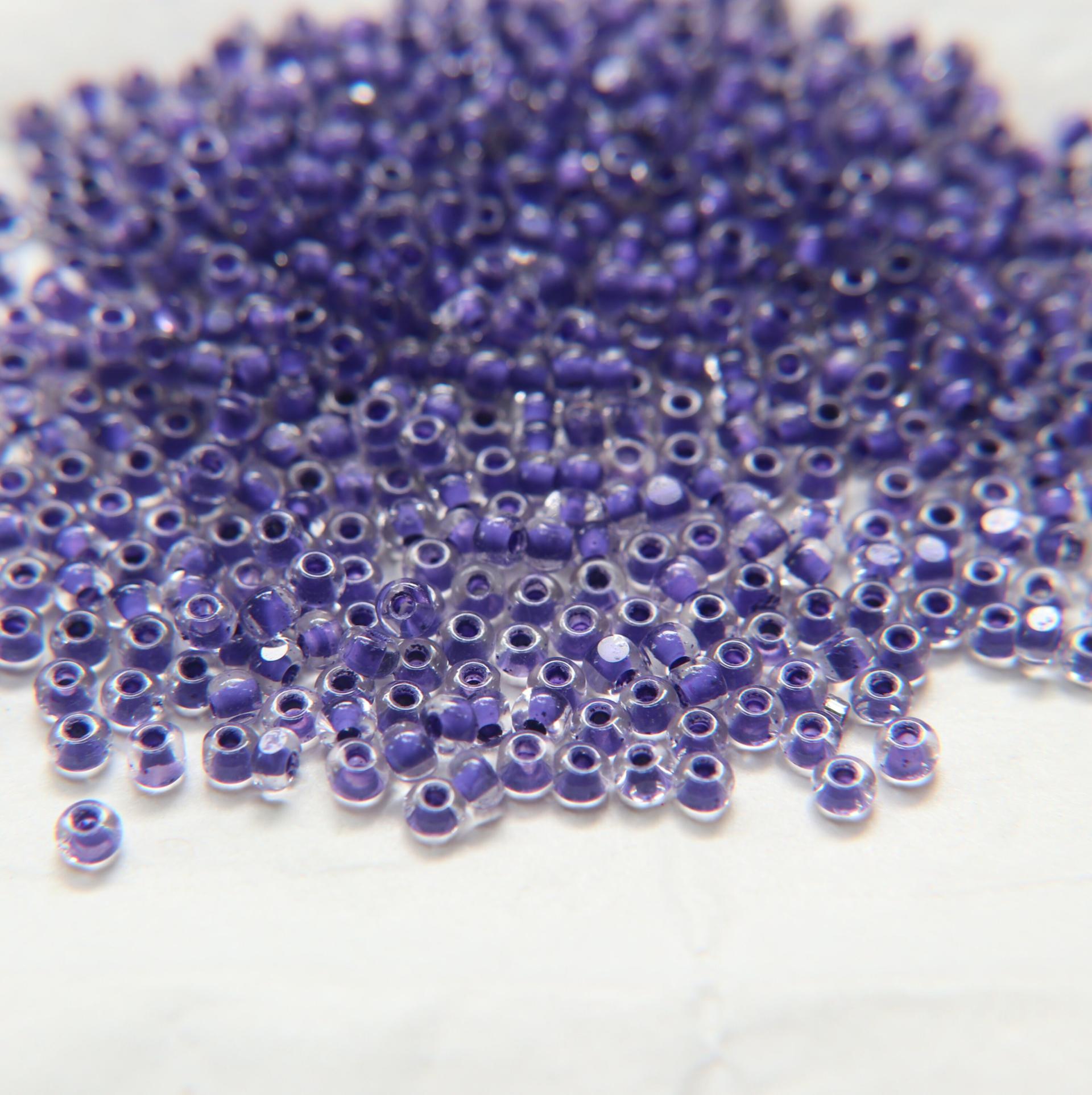 6/0 Charlotte Cut Beads in Neon Linings (14 Colors) 10/20/50/250/500 Grams frosted glass beads, jewelry supply, vintage findings, craft