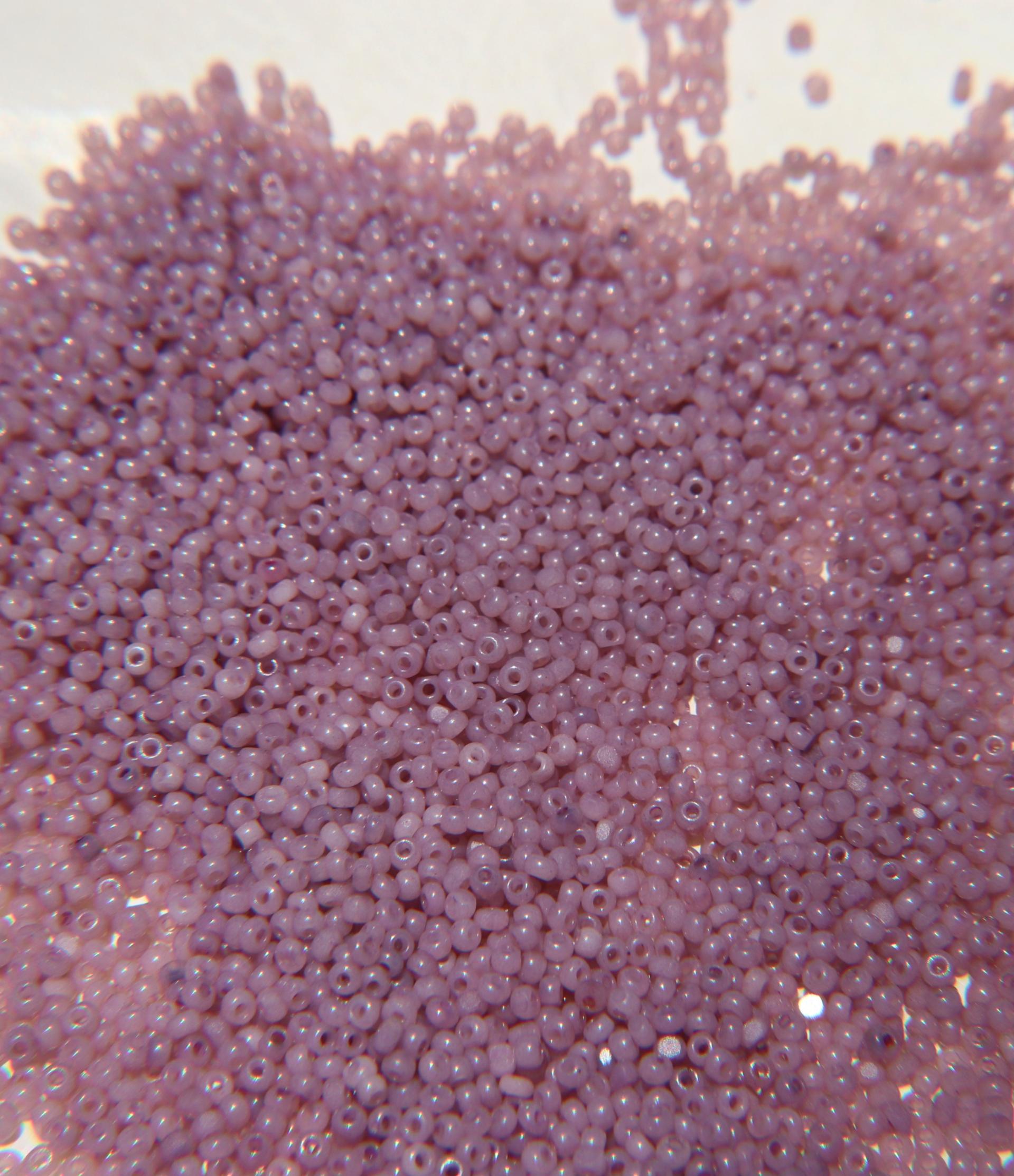 13/0 Charlotte Cut Beads Light Amethyst Opal 5/10/20/50/250/500 Grams PREMIUM SEED BEADS, Native Supply
