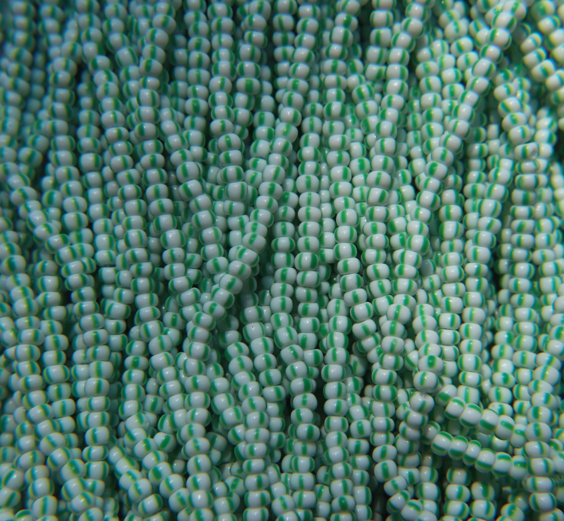 8/0 Stripes/Harlequins/Travertine SEED BEADS PRECIOSA Traditional Czech Beads™ , mix beads, embroidery materials, craft supplies