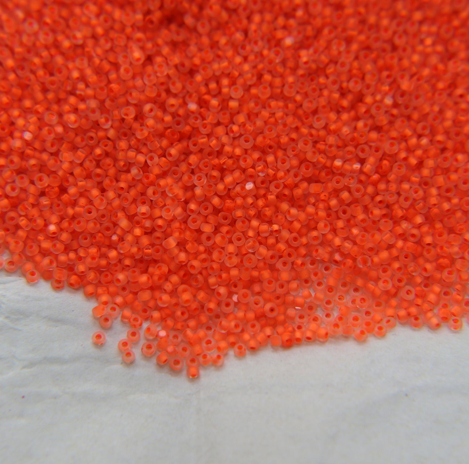 11/0 Charlotte true Cut Beads MATT Neon Linings (7 Colors) 10/20/50/250/500 Grams Premium Seed Beads, Rare Beads, Native Supply