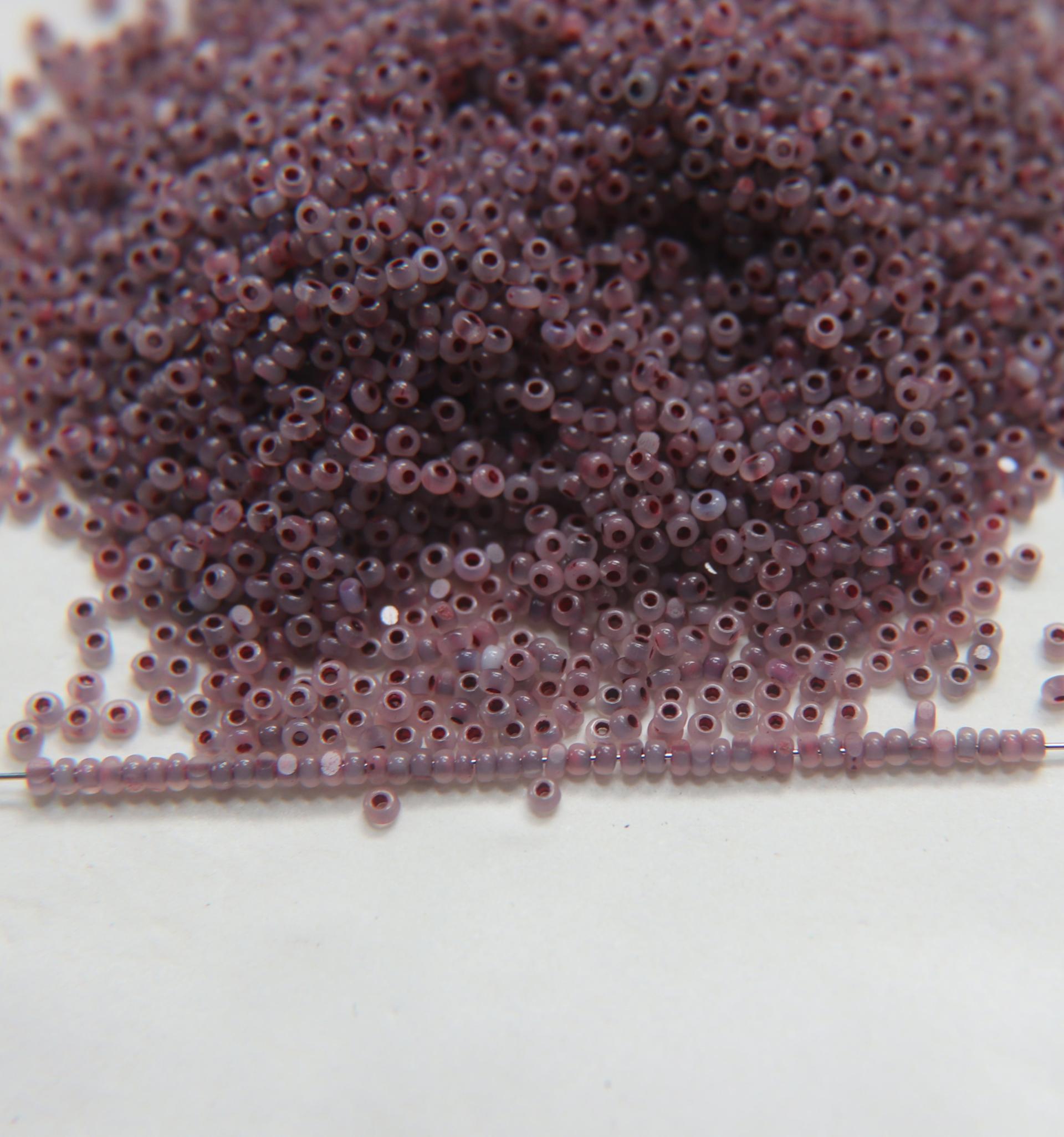 11/0 Charlotte Cut Beads Plum Opal 10/20/50/250/500 Grams PREMIUM SEED BEADS, Native Supply