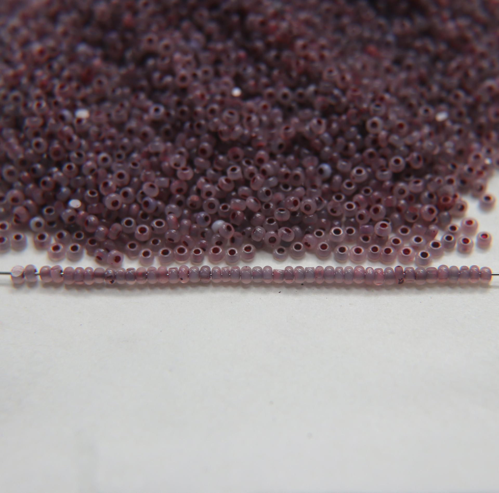11/0 Charlotte Cut Beads Plum Opal 10/20/50/250/500 Grams PREMIUM SEED BEADS, Native Supply