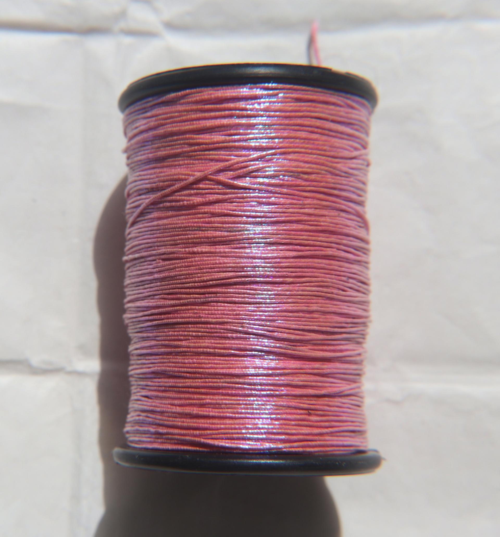 Iridescent Color Cord Dori Thread Beading Embroidery Braided Non-Stretch thread for Embroidery & Jewelry Making 0.6MM Width, 100 Meter/Roll