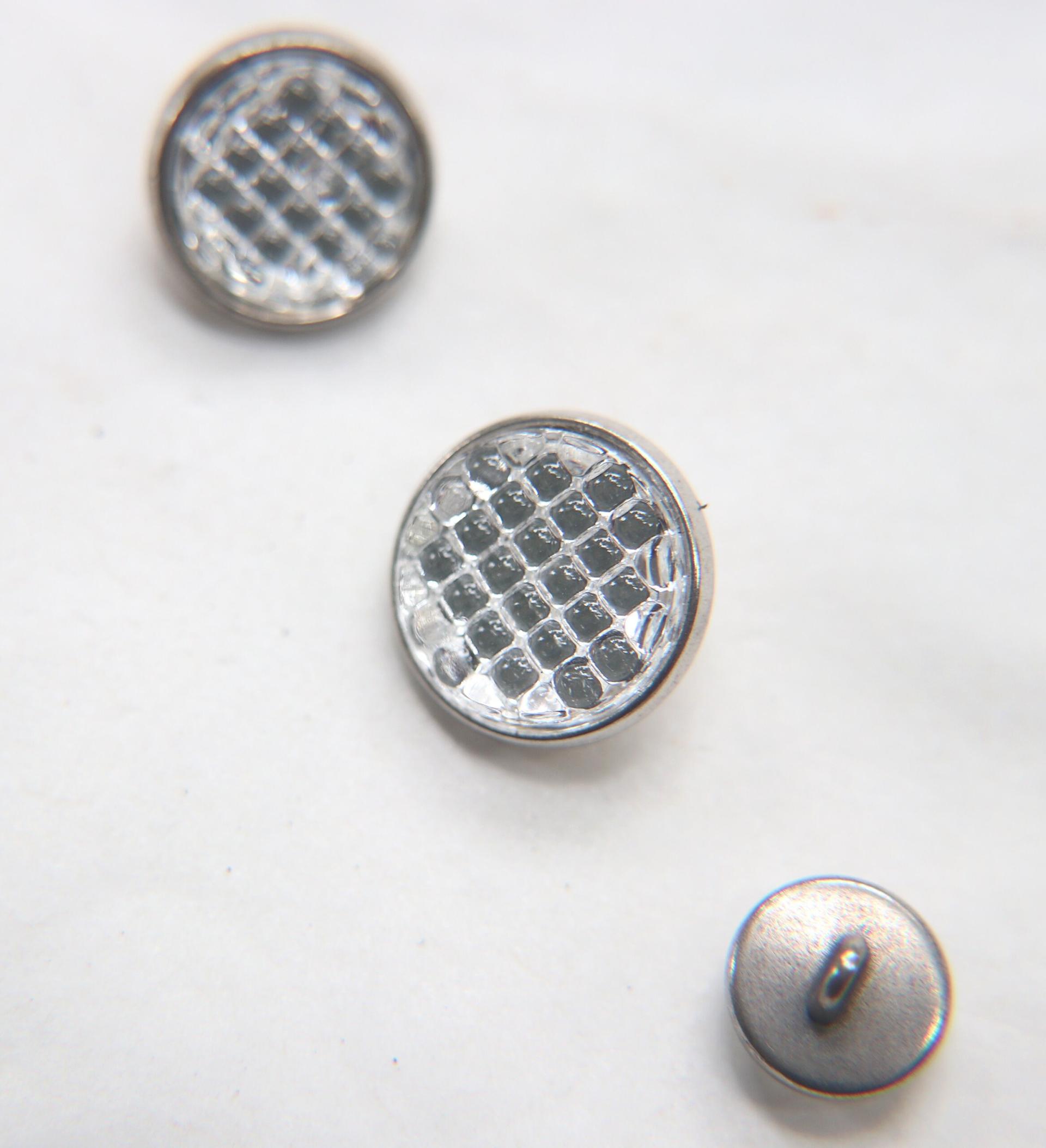 8/10/14mm Round Vintage Swarovski Stud Buttons Crystal Button Beads & Jewelry Supplies for Jewelry Making