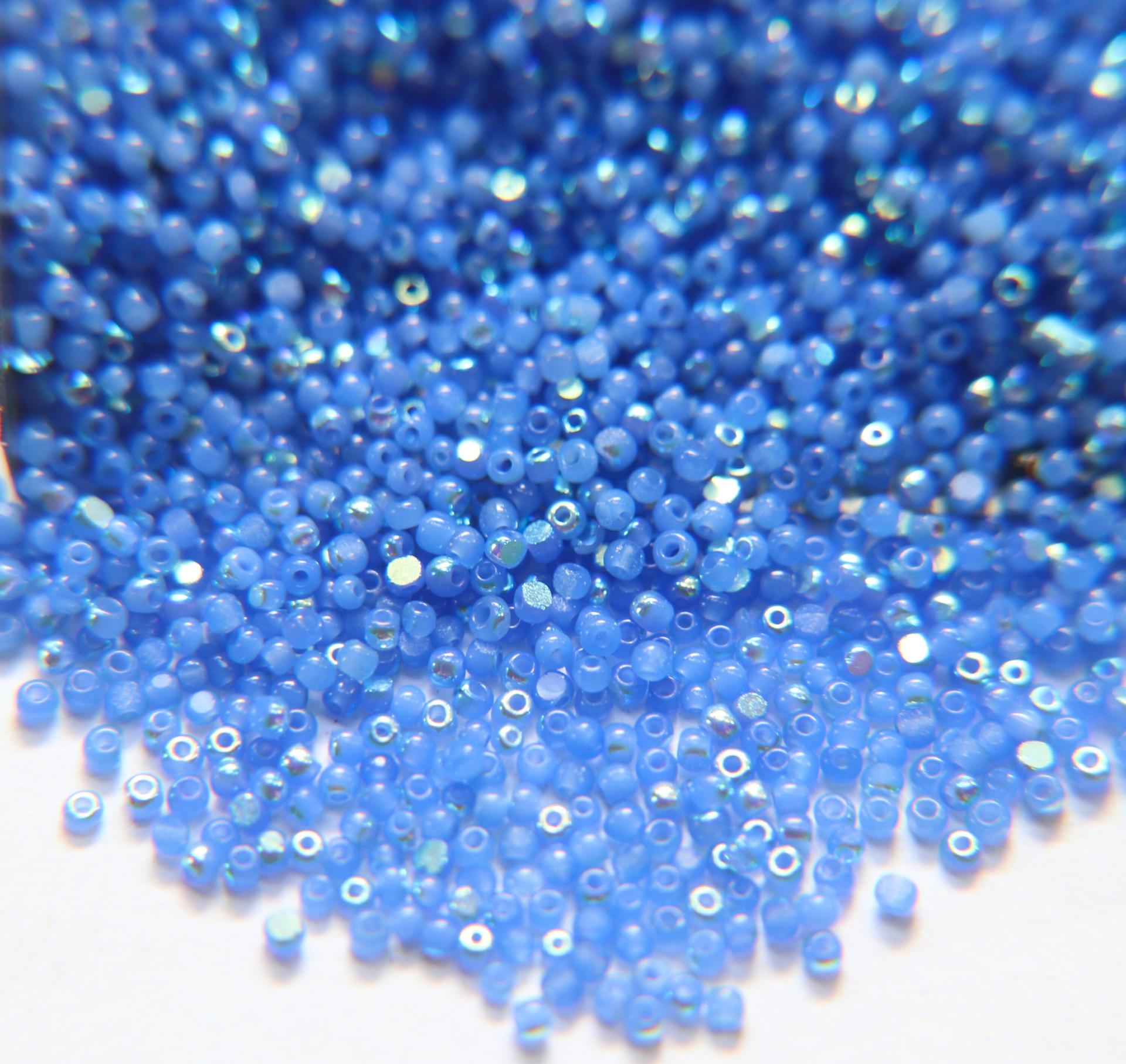 11/0 Charlotte true Cut Beads Patina Premium Medium Sapphire Opal Aurore Boreale 10/20/50/250/500 Grams native beads supply, embroidery