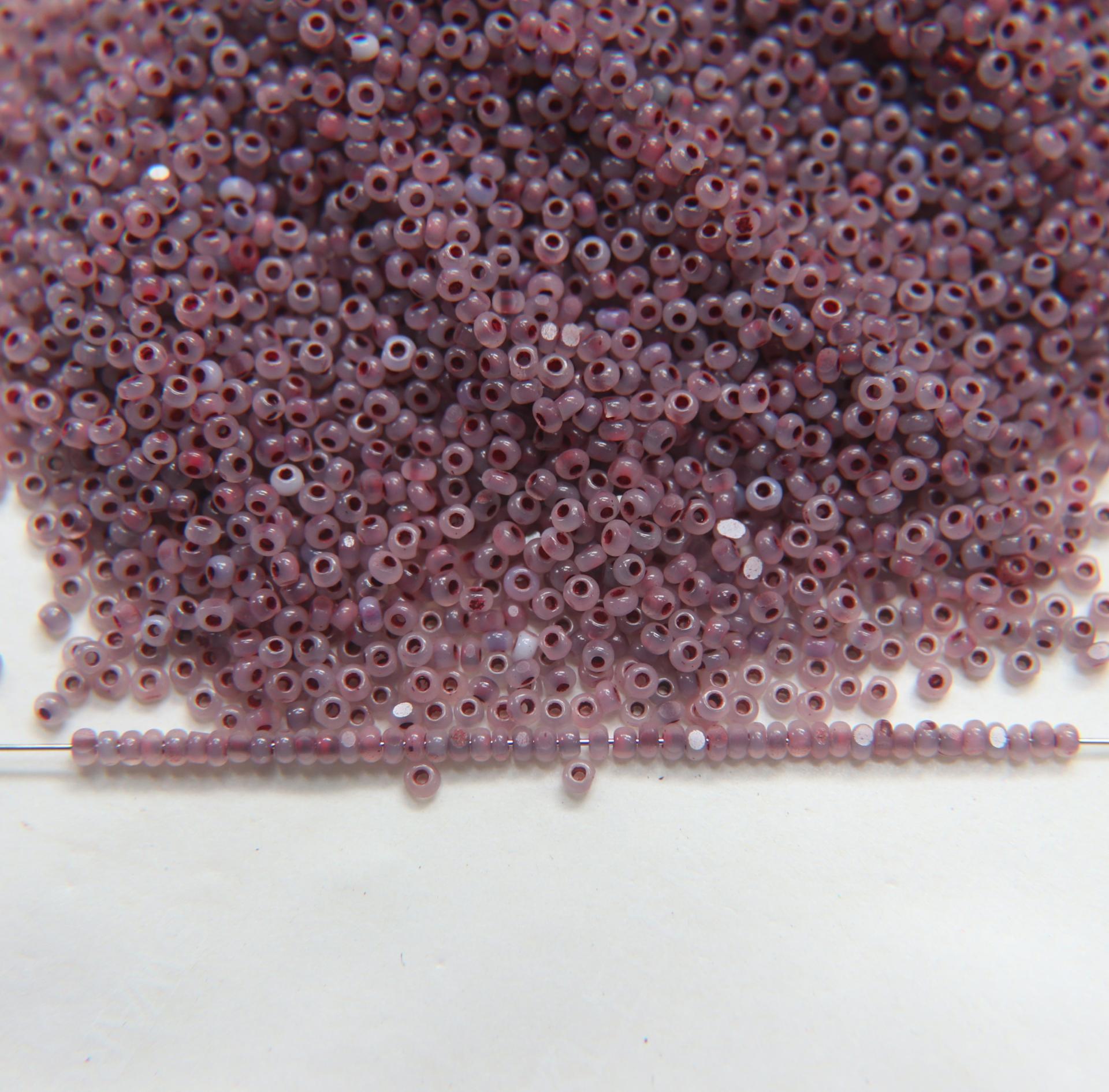 11/0 Charlotte Cut Beads Plum Opal 10/20/50/250/500 Grams PREMIUM SEED BEADS, Native Supply