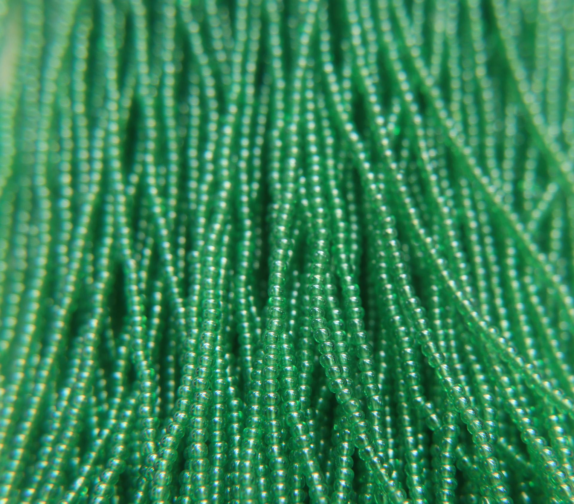 11/0 Czech Seed Bead Czech Seed Bead, Light Green Luster 1/5/25/50/100 Full hanks Preciosa Ornella loose beads, mix beads, embroidery