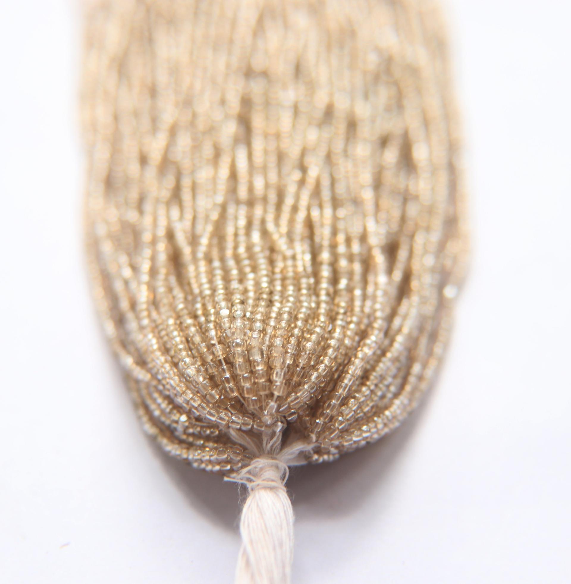 11/0 Hanks Charlotte Cut Beads Crystal Golden Honey 1/5/25/50/100 Hanks PREMIUM SEED BEADS, Native Supplies