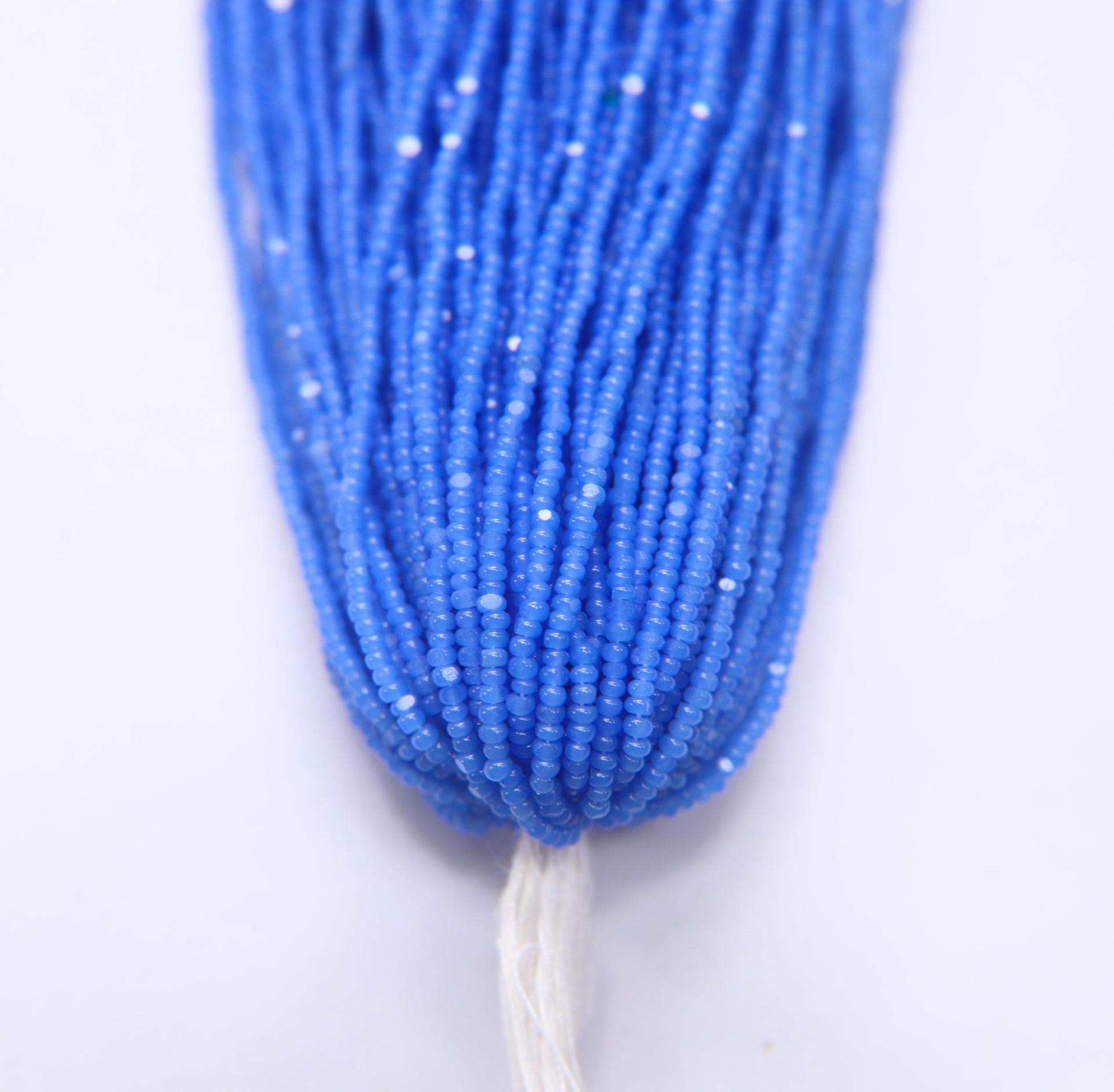 11/0 Hanks Charlotte Cut Beads Premium Medium Sapphire Opal 1/5/25/50/100 Hanks 2.0mm glass beads, jewelry supply, findings, Native supply