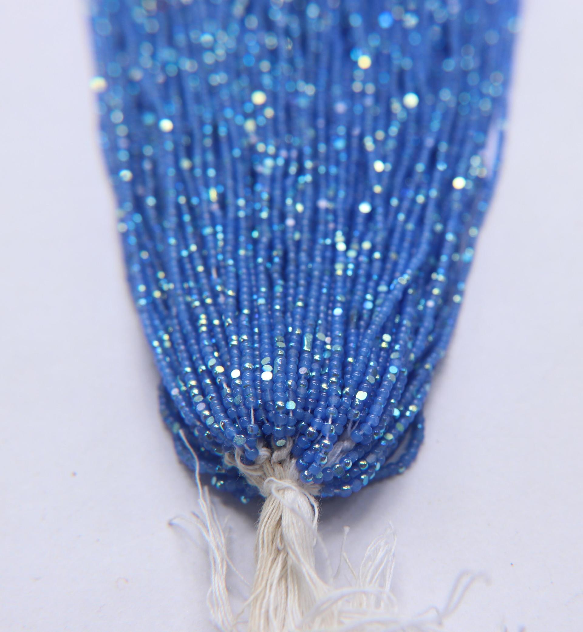 13/0 Hanks Charlotte Cut Beads Patina Premium Medium Sapphire Opal Aurore Boreale 1/5/25/50/100 Hanks 1.6mm glass beads, native supplies
