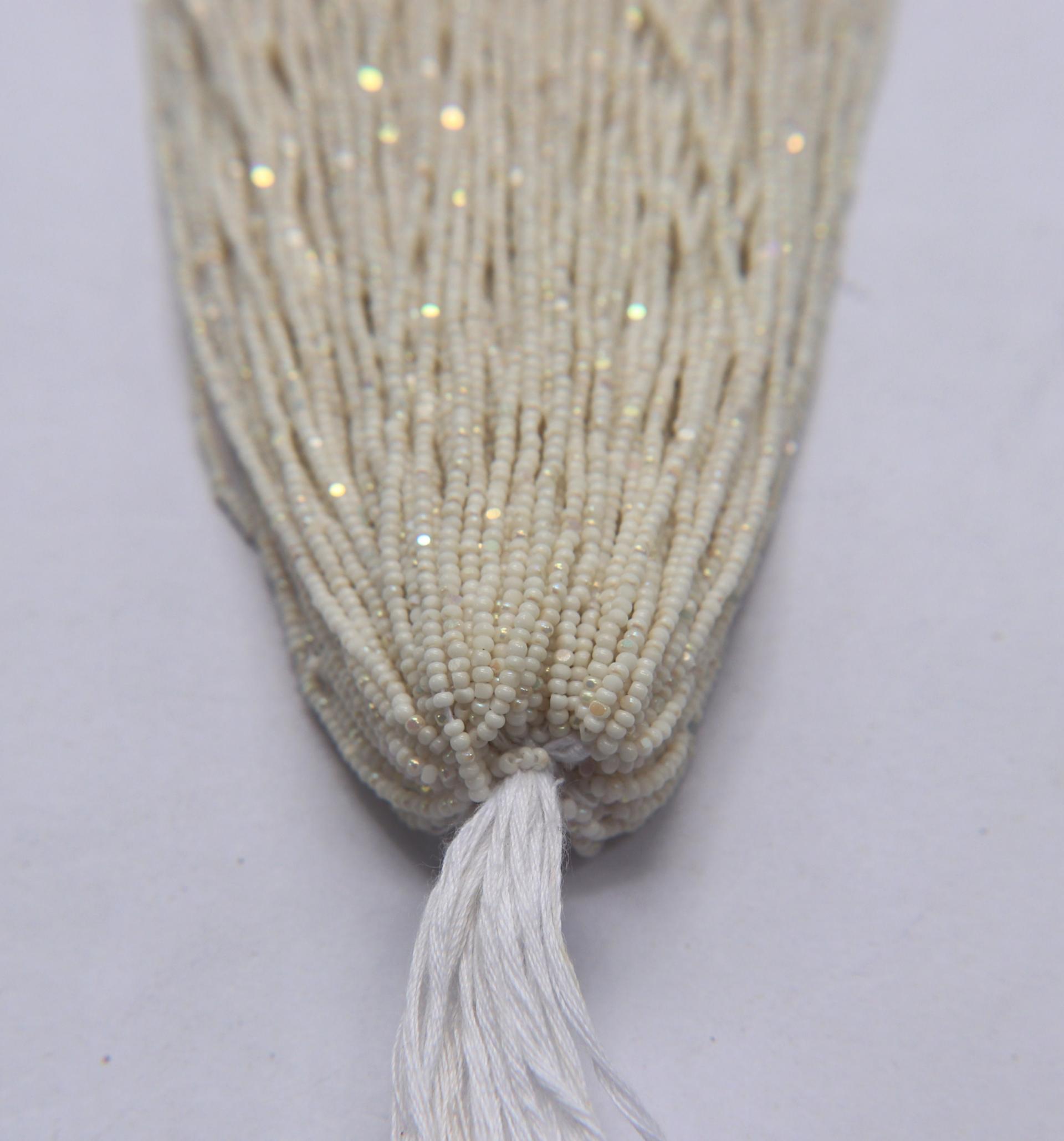 13/0 Hanks Charlotte Cut Beads Patina Chalk White Aurore Boreale 1/5/25/50/100 Hanks 1.6mm glass beads, jewelry supply, craft supply