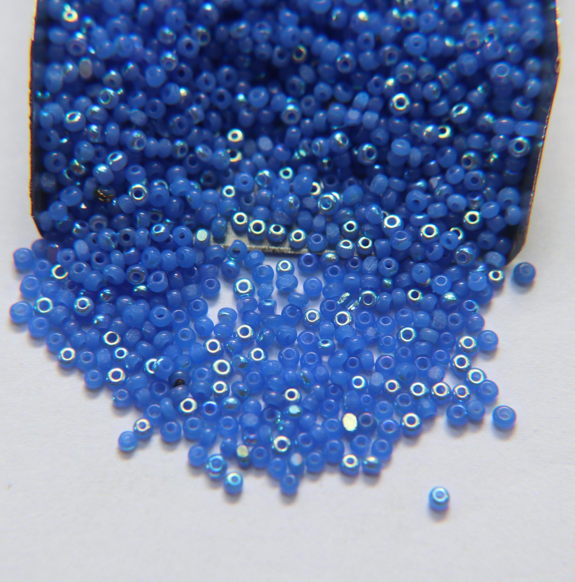 11/0 Charlotte true Cut Beads Patina Premium Medium Sapphire Opal Aurore Boreale 10/20/50/250/500 Grams native beads supply, embroidery