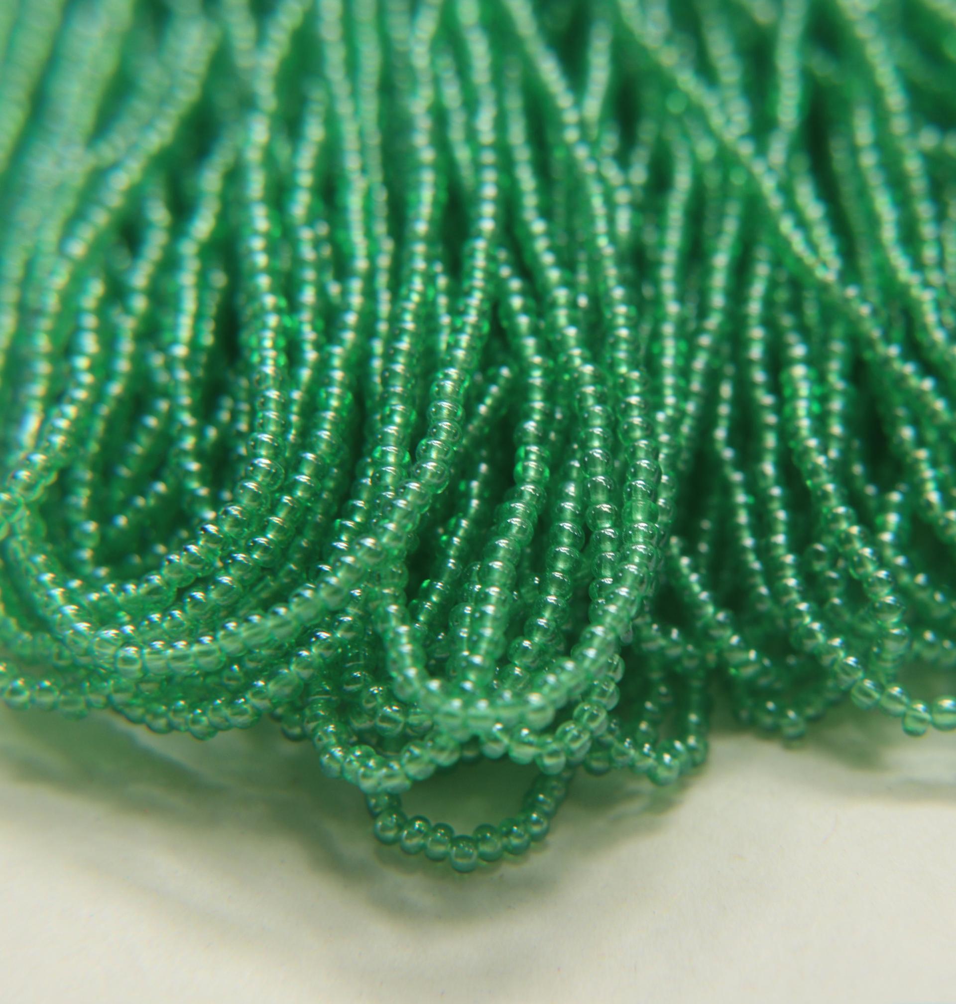 11/0 Czech Seed Bead Czech Seed Bead, Light Green Luster 1/5/25/50/100 Full hanks Preciosa Ornella loose beads, mix beads, embroidery