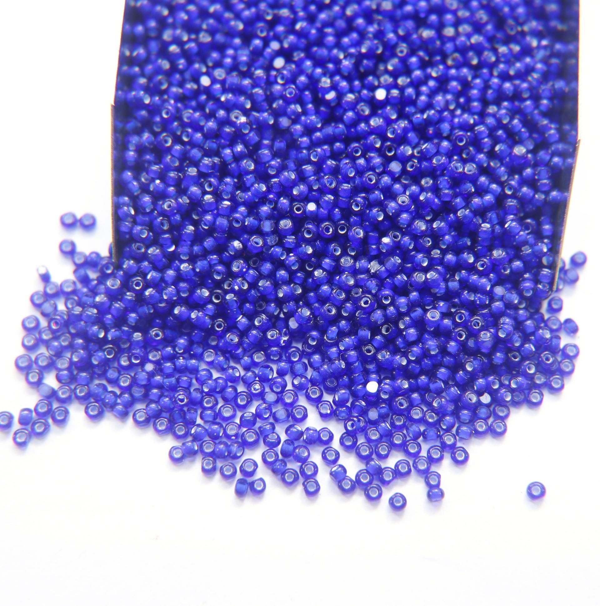 11/0 Charlotte Cut Beads in White Lining in transparent colors (23 Colors) 10/20/50/250/500 Grams PREMIUM SEED BEADS, native supply