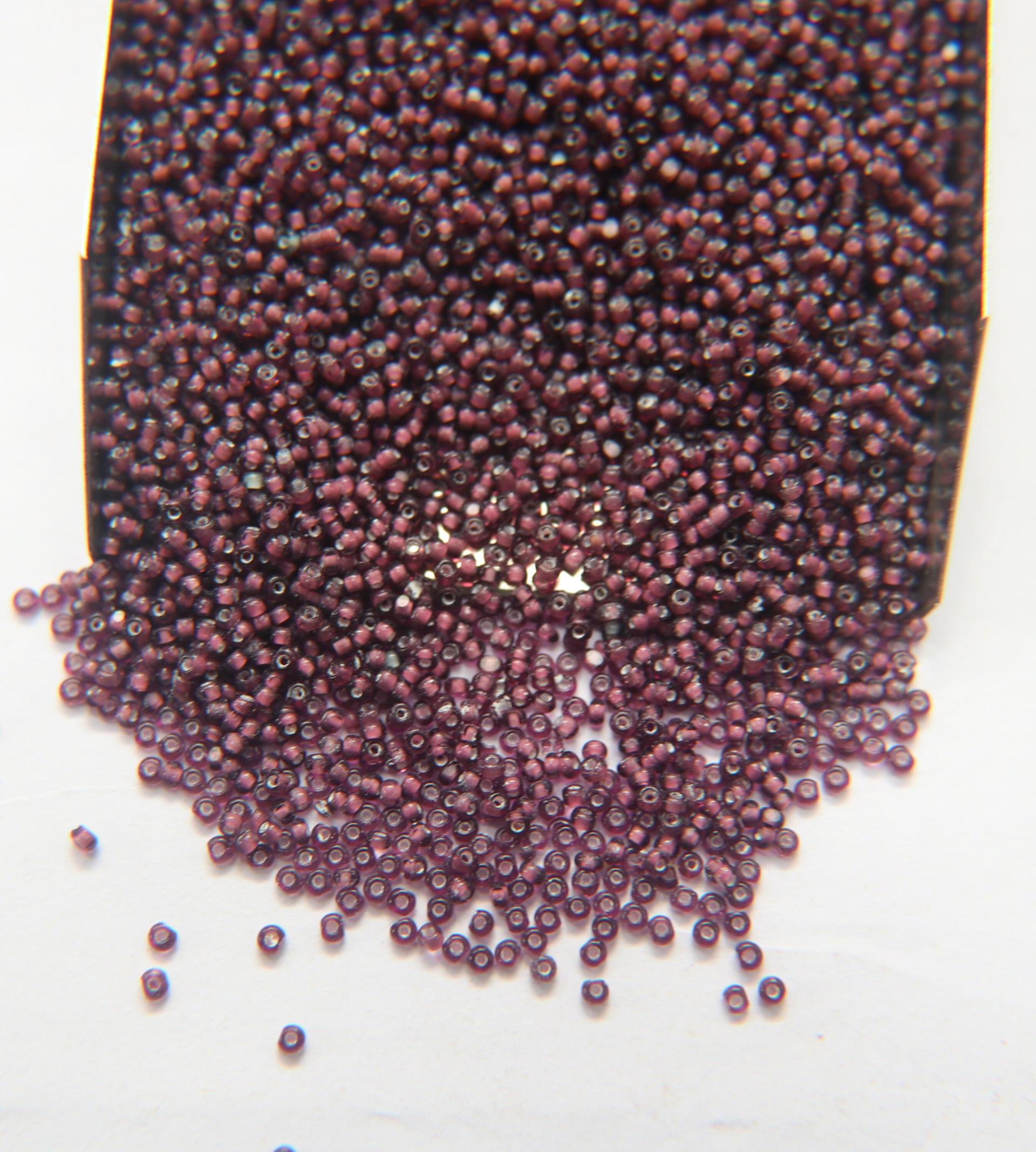 13/0 Charlotte Cut Beads in White Linings (17 Colors) 5/10/20/50/250/500 Grams PREMIUM SEED BEADS, native supplies, heart beads, love beads
