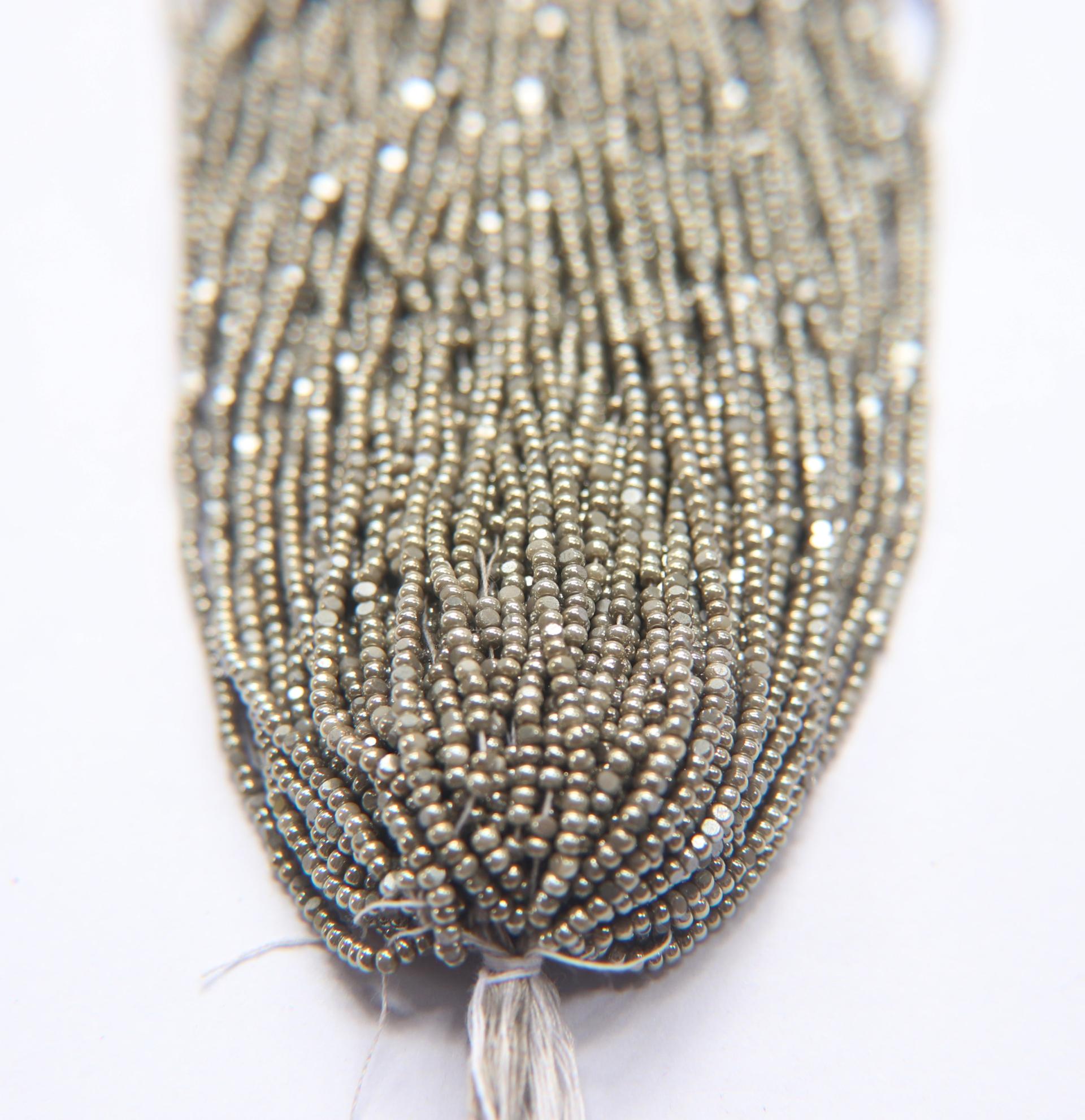11/0 Hanks Charlotte Cut Beads Patina Opaque Ionized Pearl 1/5/25/50/100 Hanks PREMIUM SEED BEADS, Native Supplies