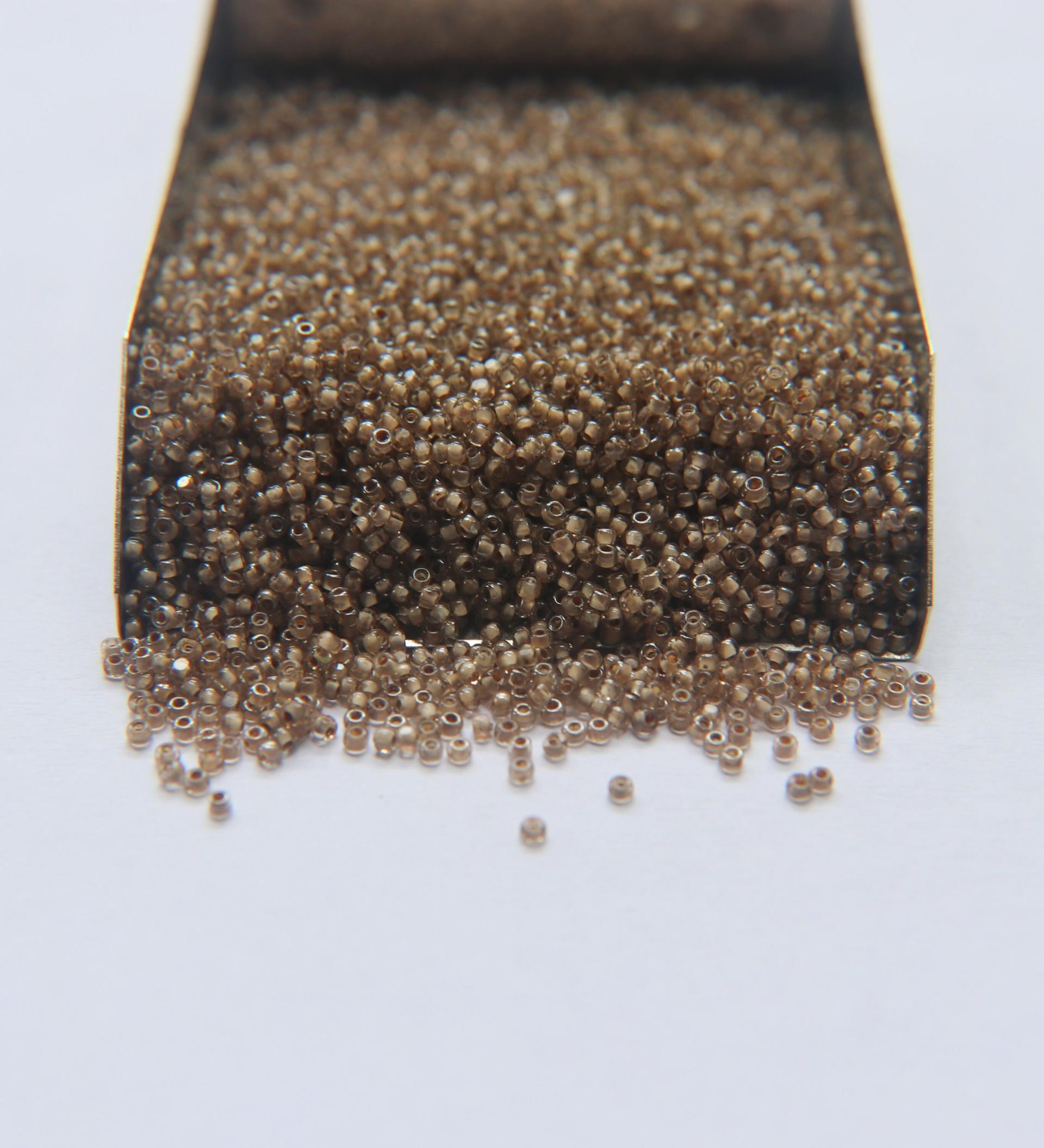 13/0 Patina Cream Lined Golden Honey Charlotte true Cut Beads 10/20/50/250/500 Grams PREMIUM SEED BEADS, Rare Beads