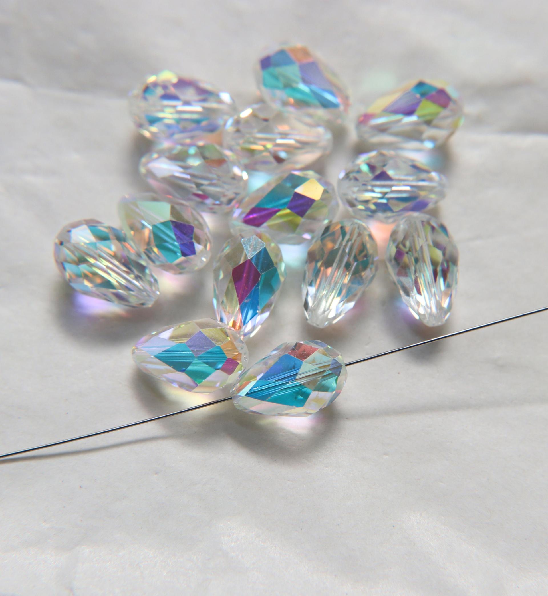 5500 15X10 MM Swarovski Pear Beads (12 COLOURS) 2/12/36 Pieces, fancy beads decorations, wedding embellishments, jewelry making