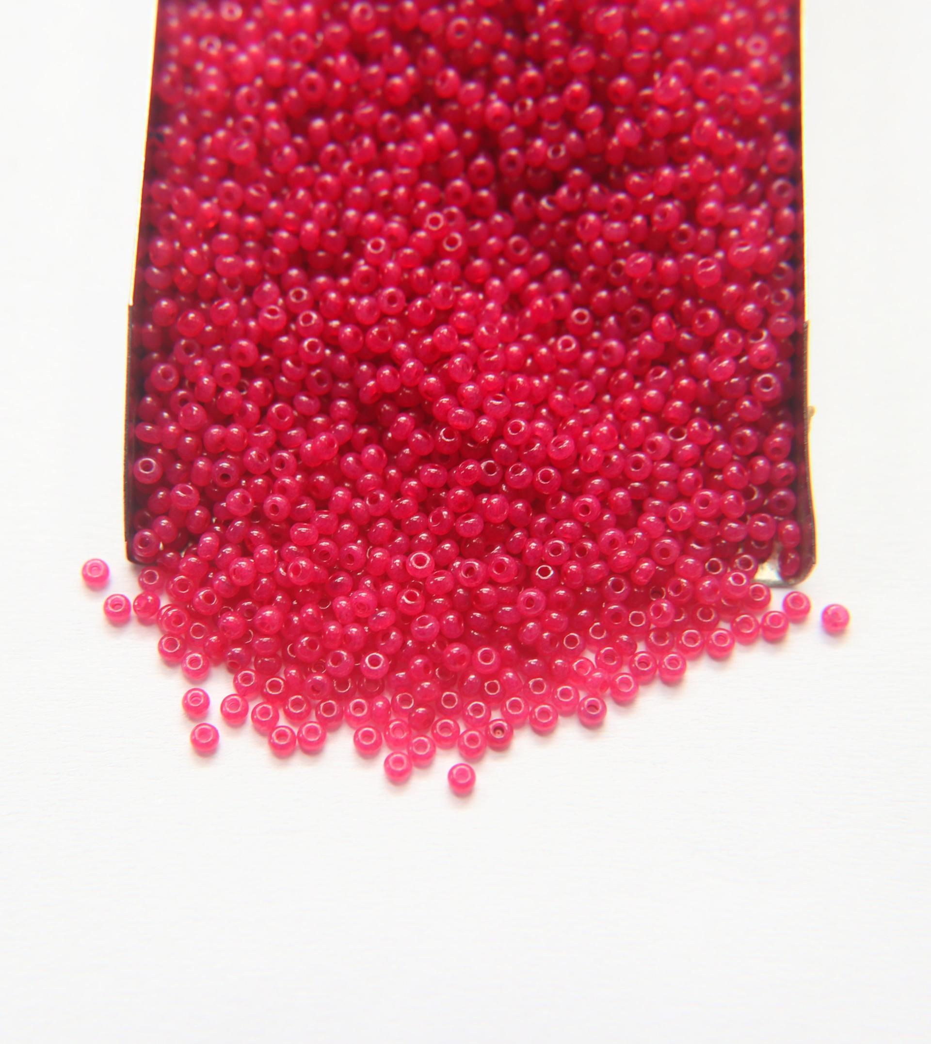 13/0 Rare Opal SEED BEADS PRECIOSA (28 Colours) Traditional Czech Beads™ 50/100/500 Grams Jewelry making beads, vintage beads