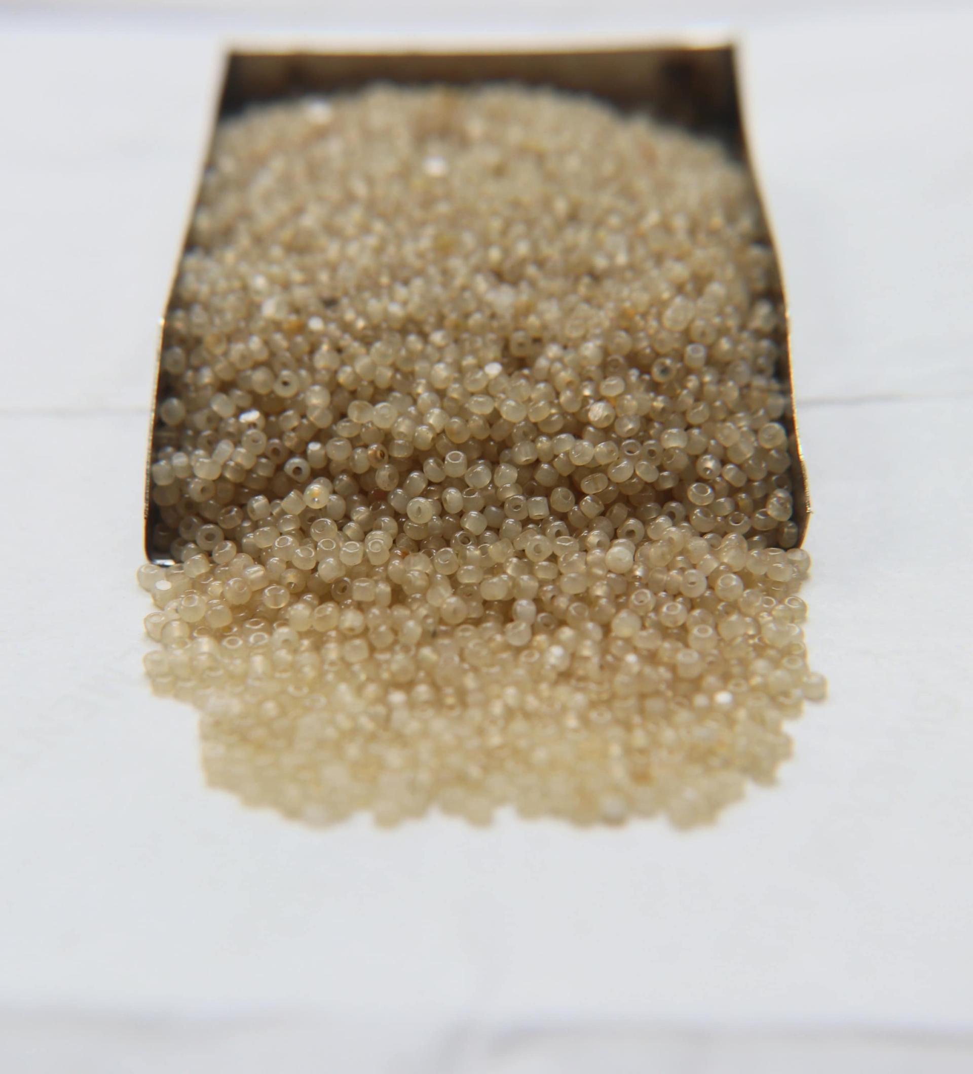 11/0 Charlotte Cut Beads Sand Opal 10/20/50/250/500 Grams PREMIUM SEED BEADS, Native Supply