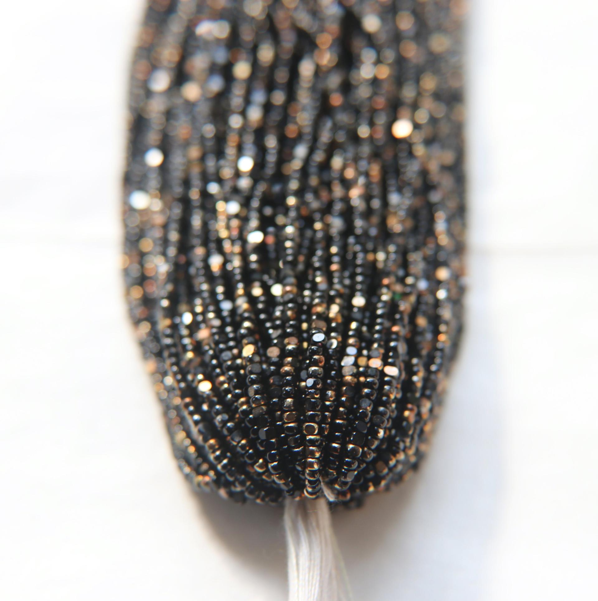 11/0 Hanks Charlotte true Cut Beads Patina Jet Black Bronze Gold 1/5/25/50/100 Hanks PREMIUM SEED Beads, NATIVE supplies