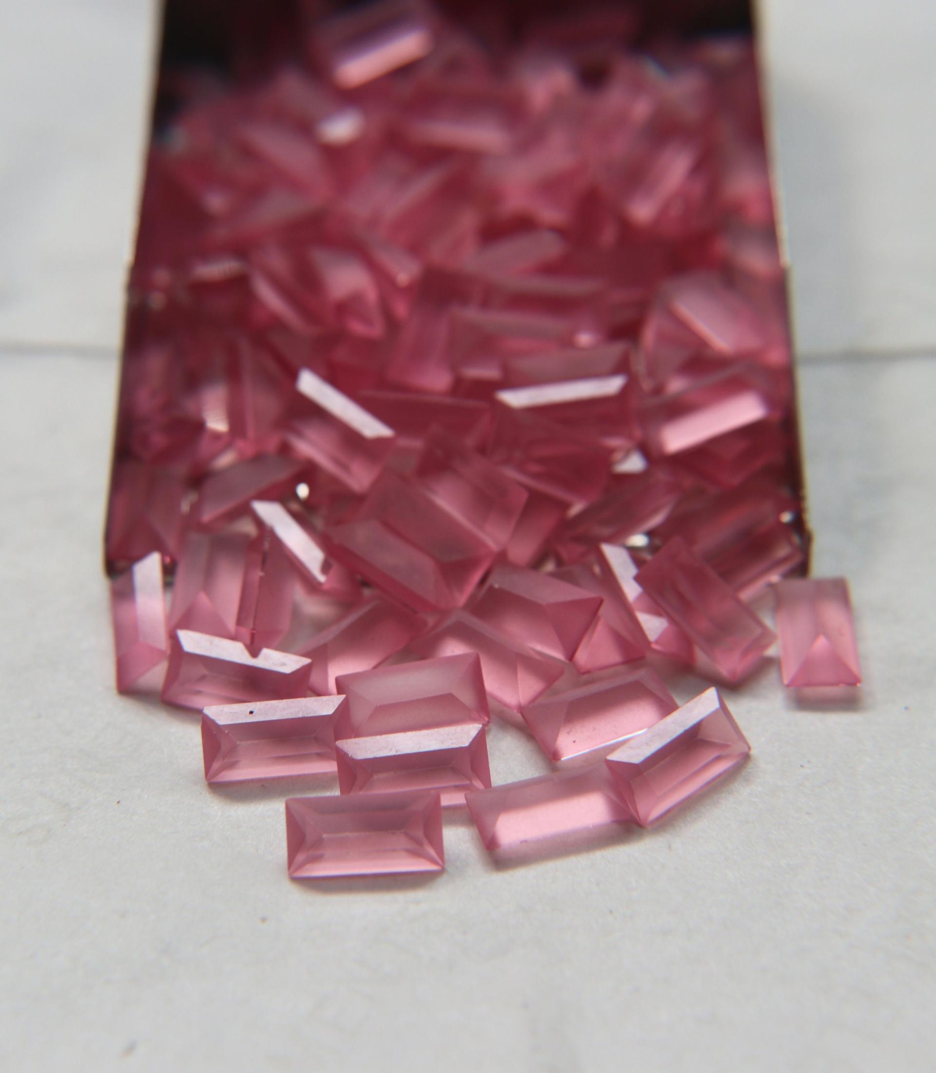 Vintage Swarovski 4501 Matt Light Rose Baguette Fancy Stone 10mm x 5mm 6/12/36/144 Pieces gemstones, jewlery making, color zirconium