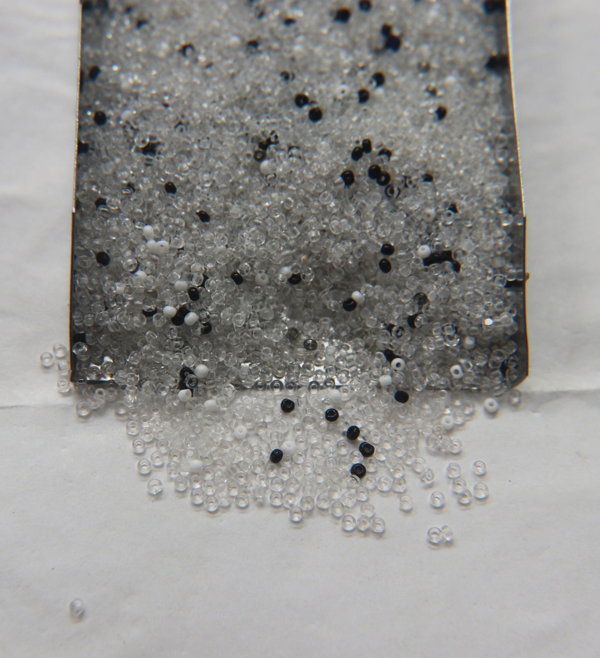 13/0 Charlotte Cut Beads Crystal Pebble Mixes 5/10/20/50/250/500 craft supplies, jewelry making, embroidery materials, vintage