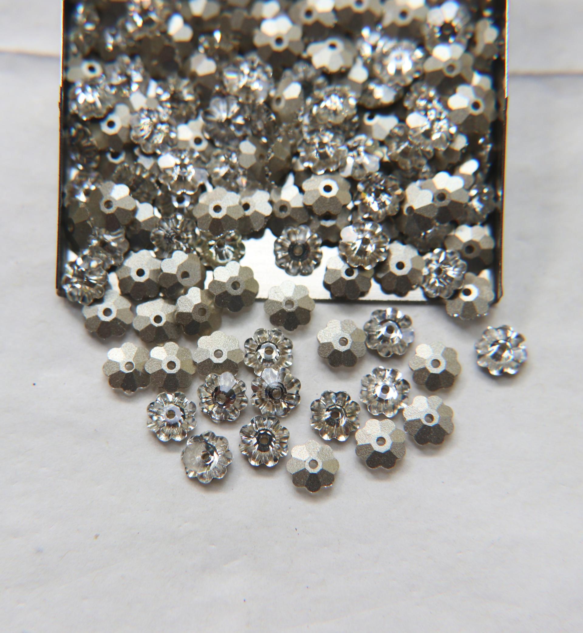 6mm Swarovski Margarita Sew-on Stone (3700) Crystal Foiled 12/24/72/144 Pieces PREMIUM Materials