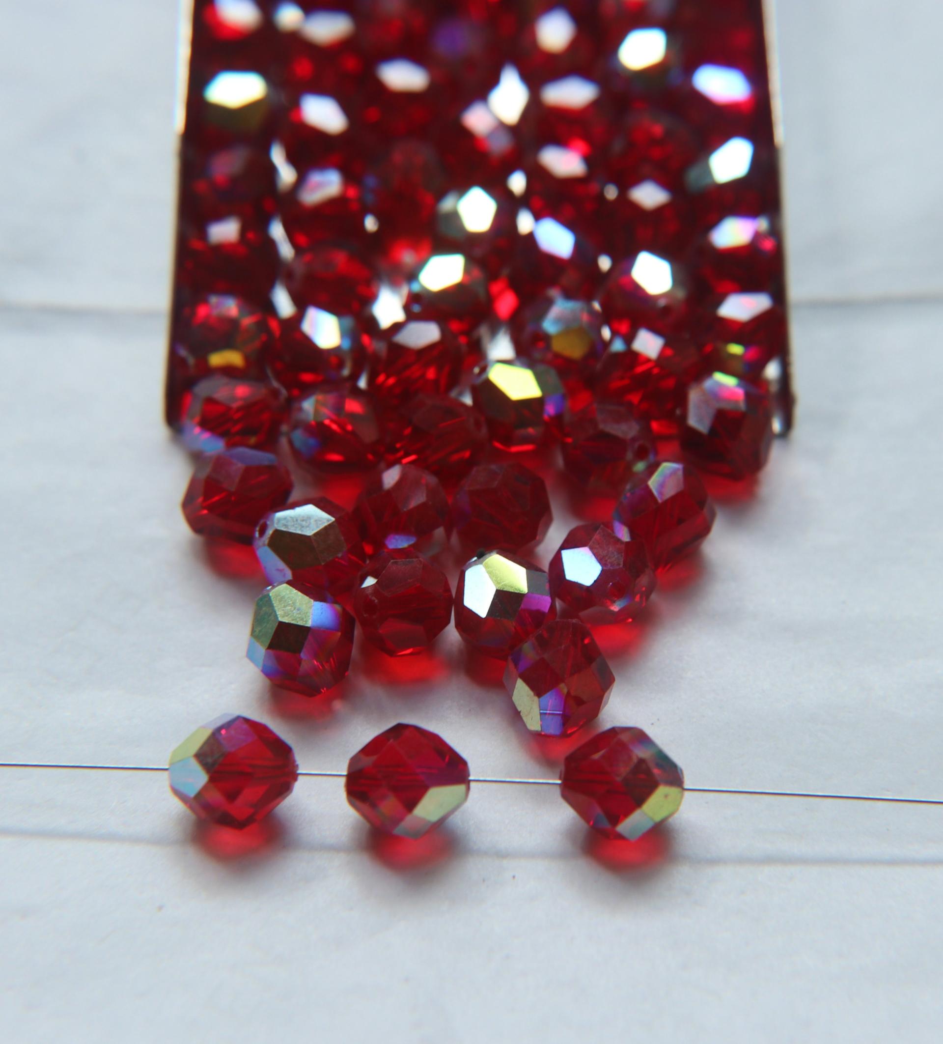 8MM Swarovski 5304 - biconical and rounded Swarovski crystal Faceted Bead 2/6/12/36 Pieces (4 Colours) jewelry making beads