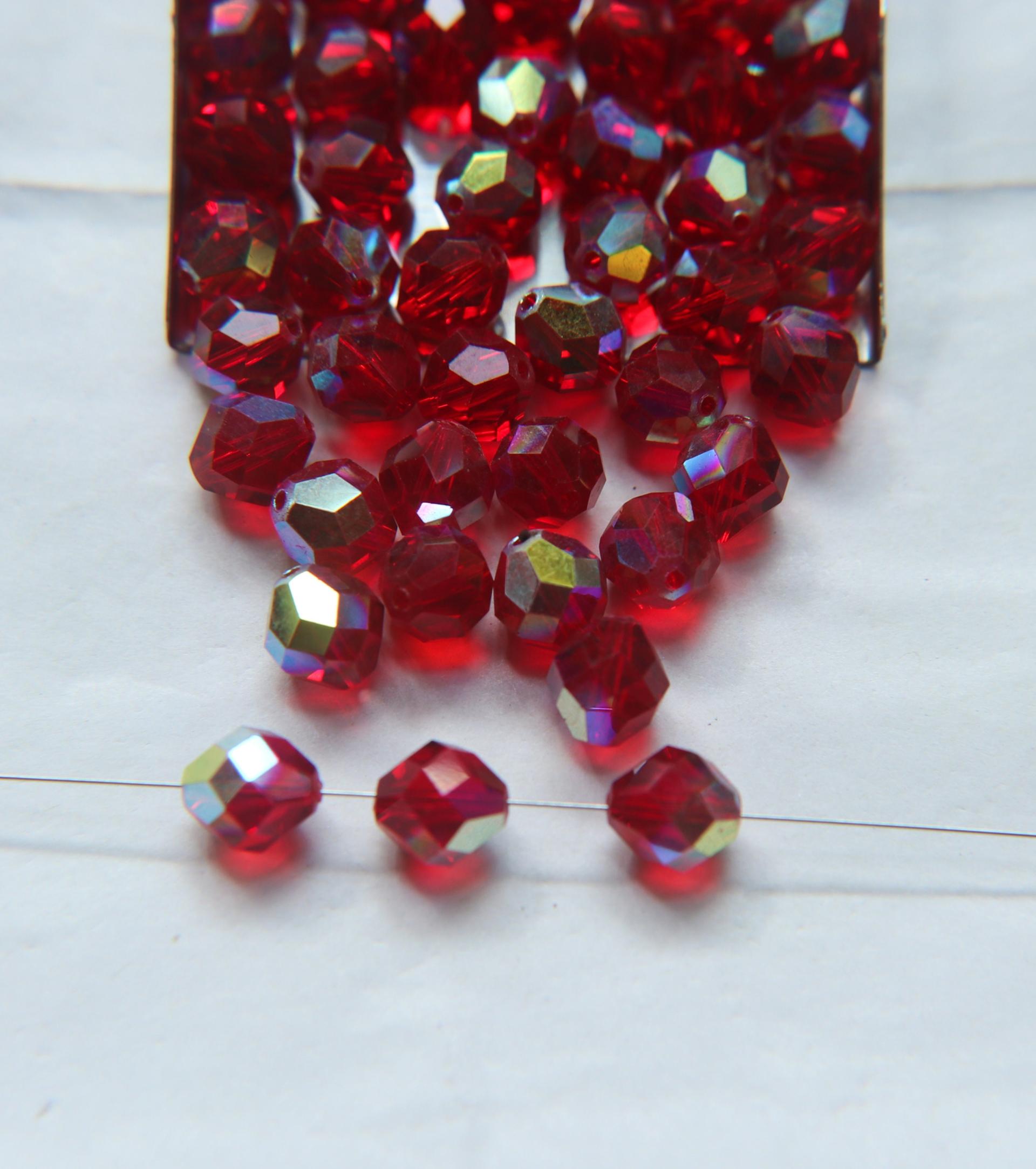 8MM Swarovski 5304 - biconical and rounded Swarovski crystal Faceted Bead 2/6/12/36 Pieces (4 Colours) jewelry making beads