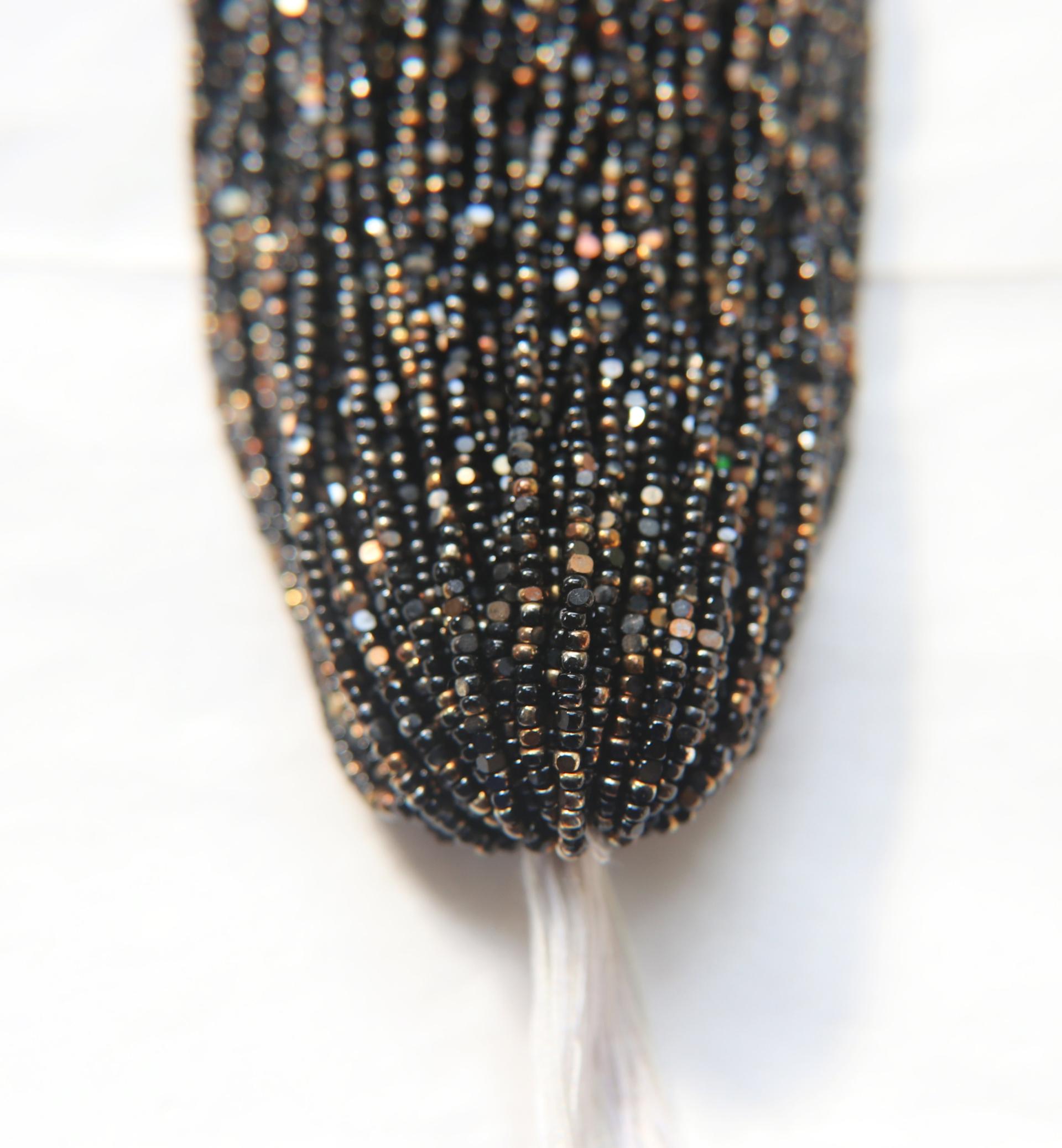 11/0 Hanks Charlotte true Cut Beads Patina Jet Black Bronze Gold 1/5/25/50/100 Hanks PREMIUM SEED Beads, NATIVE supplies