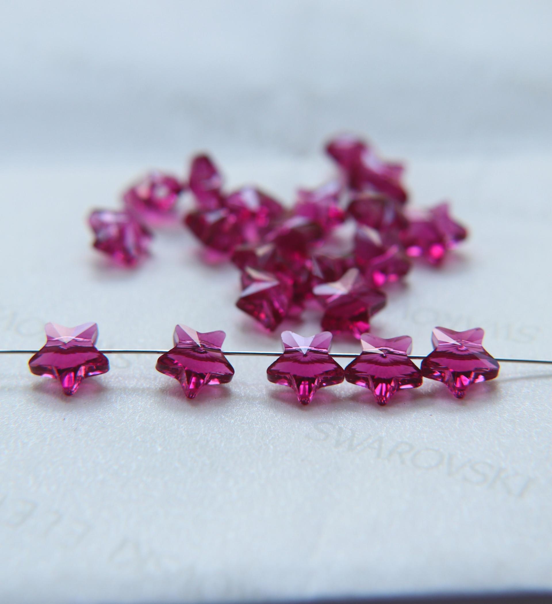 Swarovski Elements 8MM #5714 Star Beads in Crystal Golden Shadow 12/24/72/144 pieces wedding decorations, jewelry supplies, craft supply