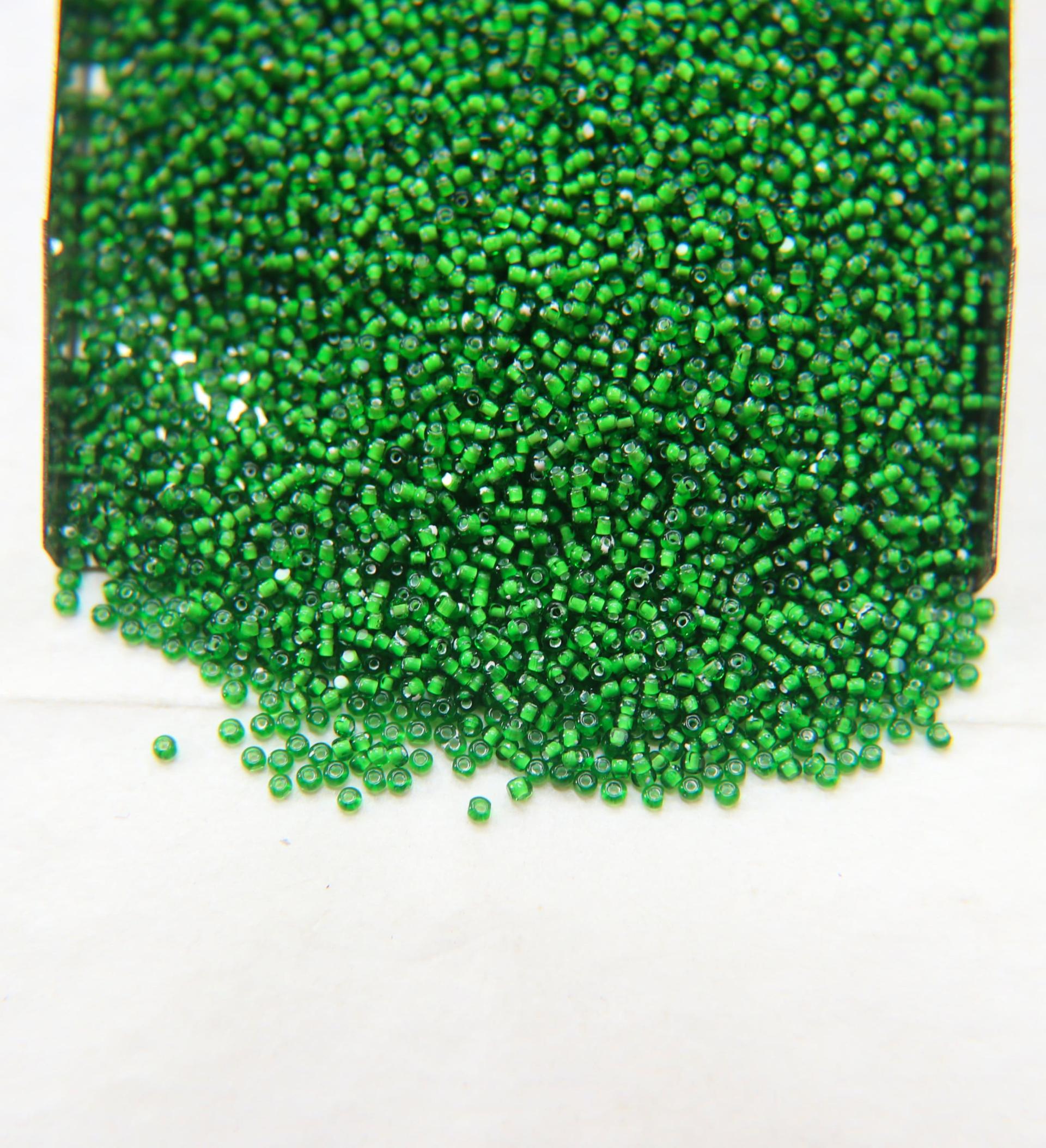 13/0 Charlotte Cut Beads in White Linings (17 Colors) 5/10/20/50/250/500 Grams PREMIUM SEED BEADS, native supplies, heart beads, love beads