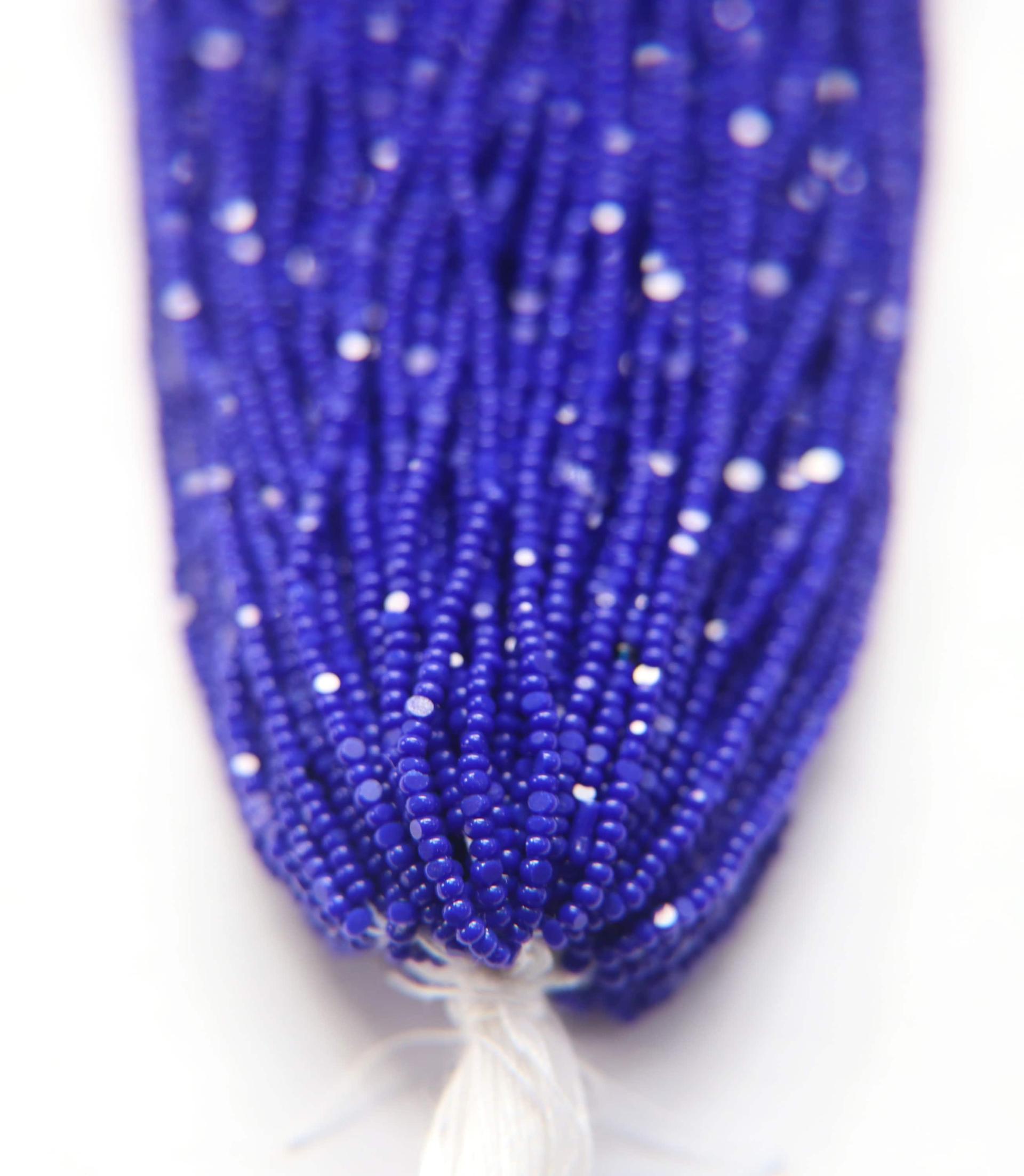 13/0 Charlotte true Cut Beads 33060 Opaque Royal Blue 5/10/20/50/250/500 Premium Seed beads, jewelry making, vintage beads