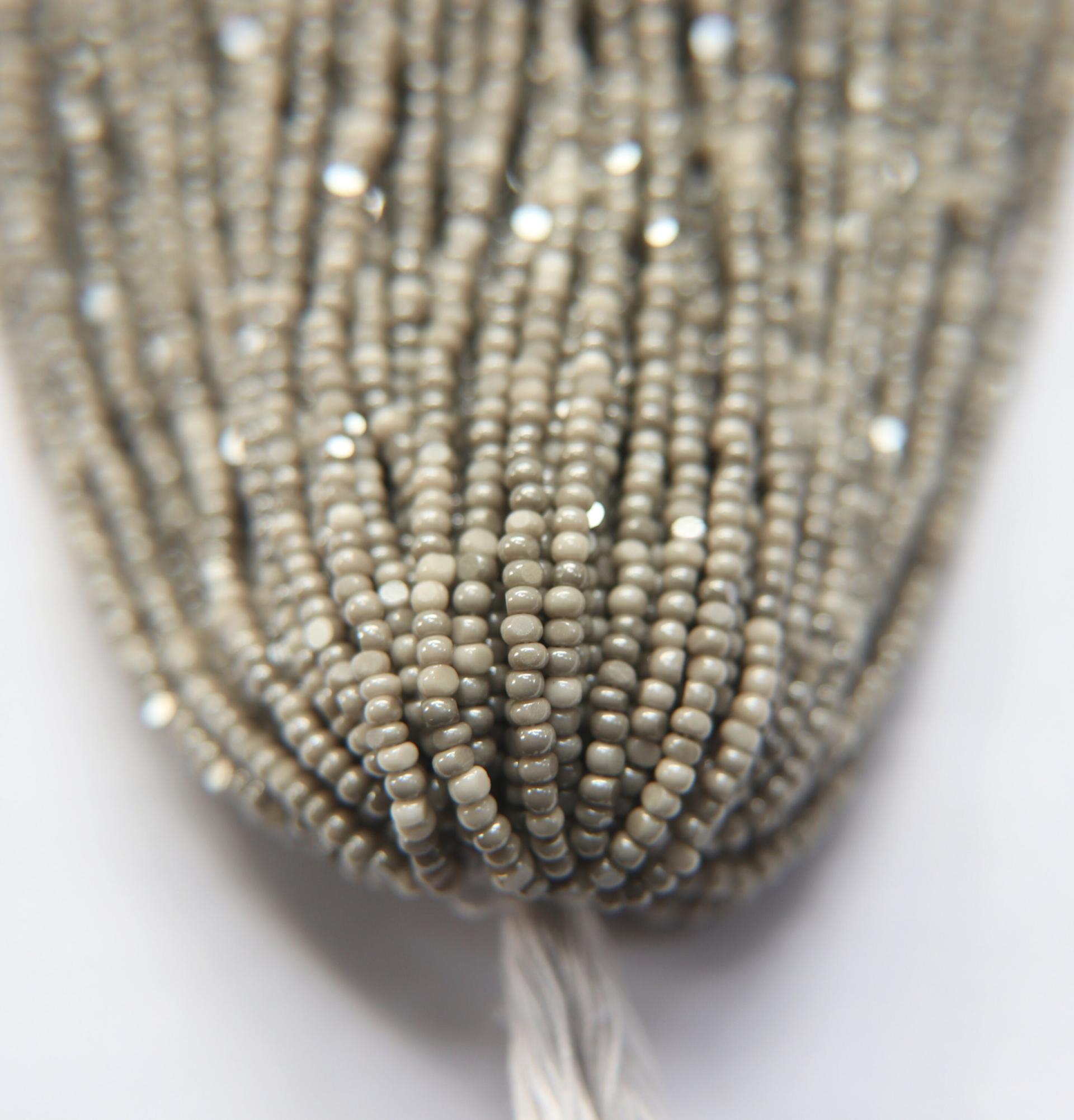 11/0 Hanks Charlotte true Cut Beads Ionized Opaque Chalk White 1/5/25/50/100 Hanks PREMIUM SEED Beads, NATIVE supplies