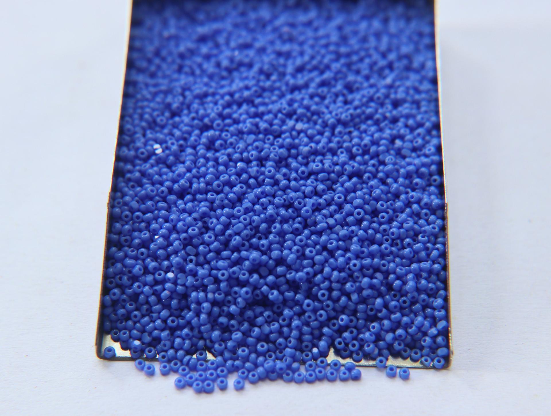 13/0 Charlotte true Cut Beads Opaque Light Blue 5/10/20/50/250/500 Grams embroidery materials, jewelry making, vintage beads, premium supply