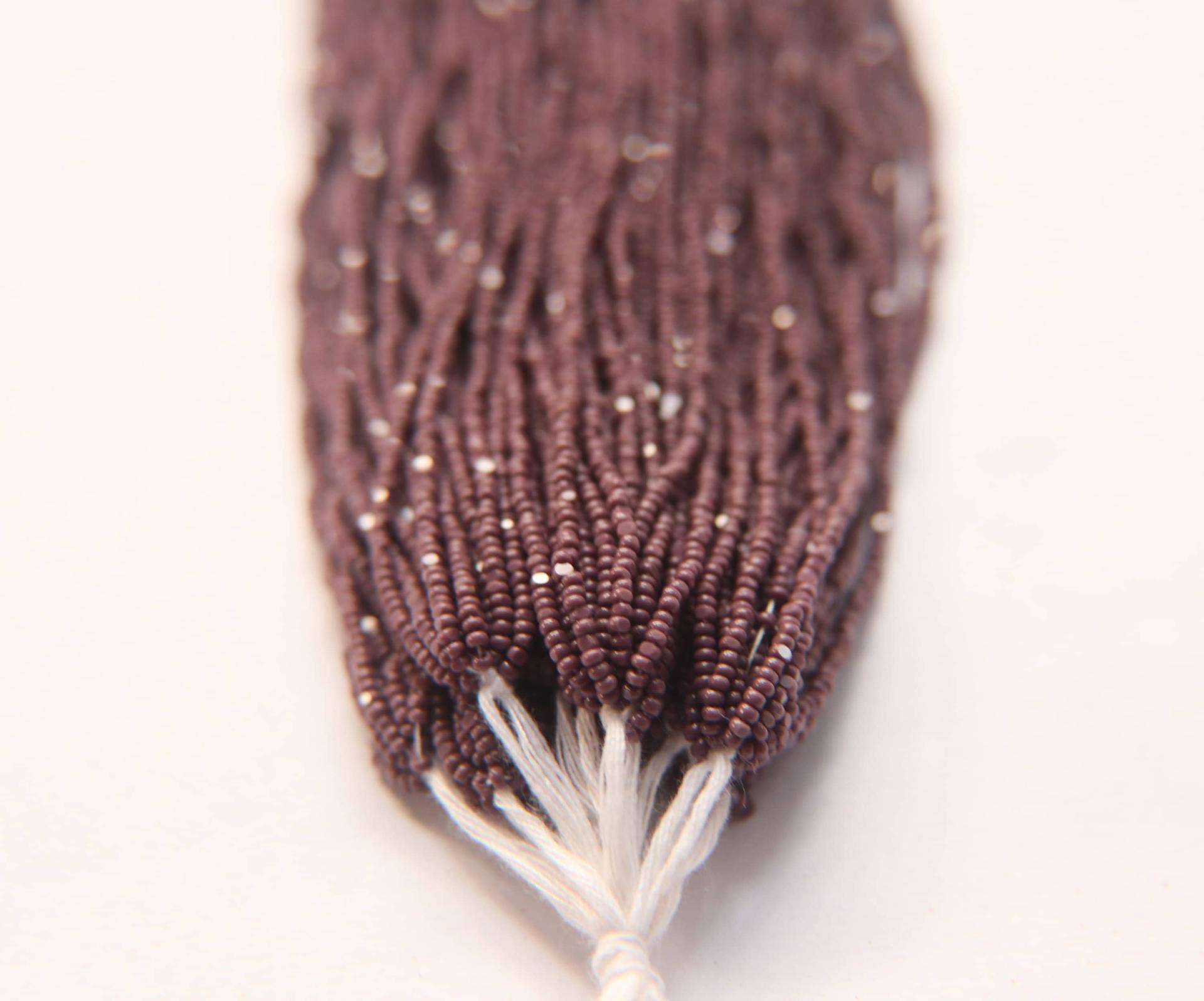 13/0 Hanks Charlotte Cut Beads 33040 Opaque Dark Amethyst 1/5/25/50/100 Hanks 1.6mm glass beads, jewelry supply, findings, craft supply