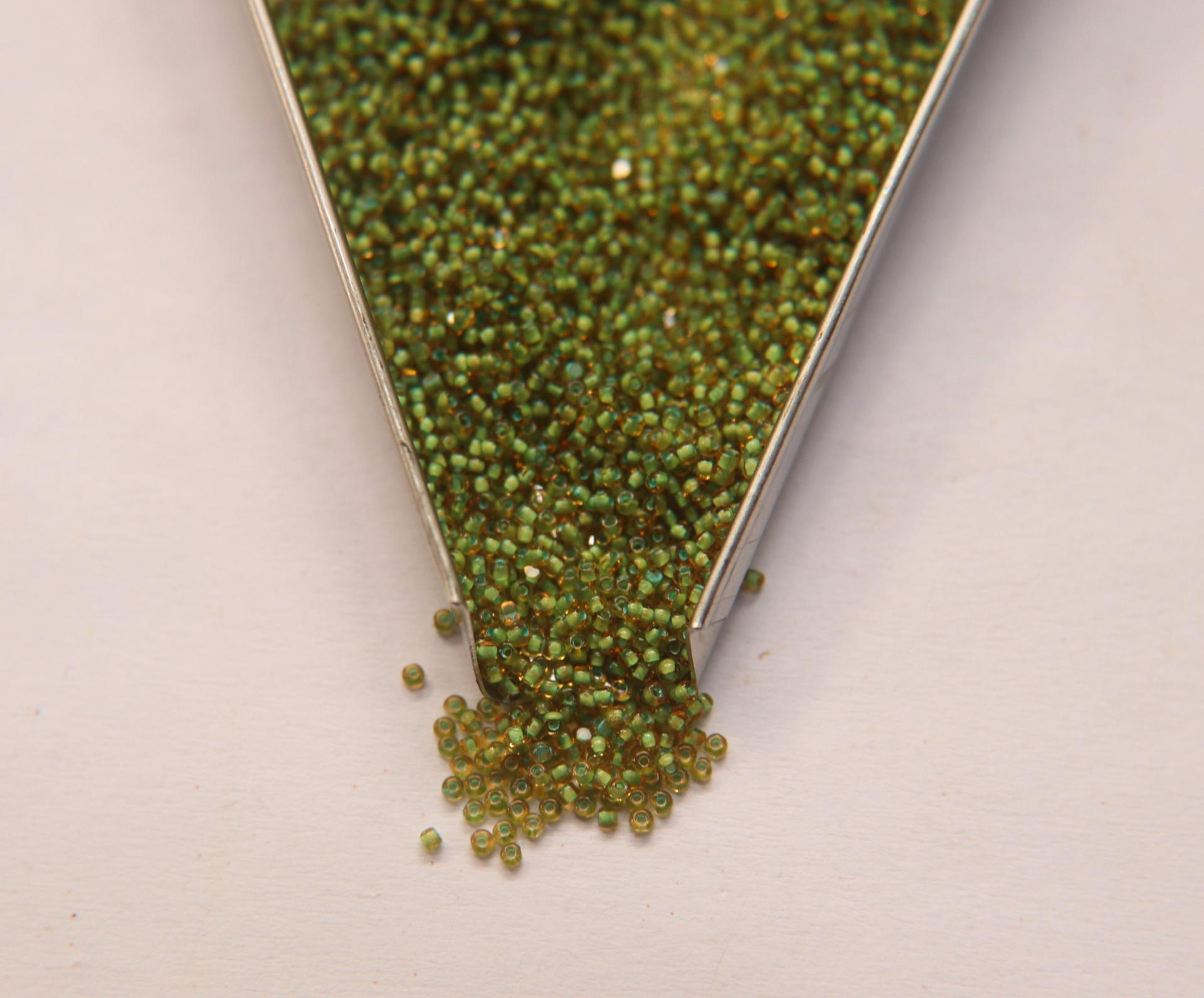13/0 True cuts Charlotte Cut Beads Honey Mint Lined 5/10/20/50/250/500 GRAMS jewellery rare heart beads, jewelry supply, native supply