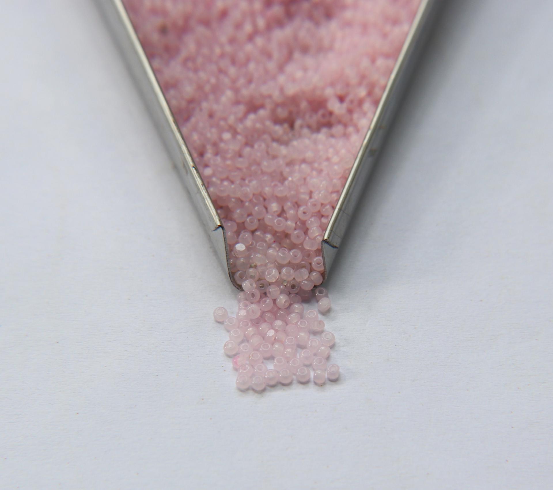 11/0 Charlotte True Cut Beads Rose Water Opal 10/20/50/250/500 Grams Premium Seed beads, native supply