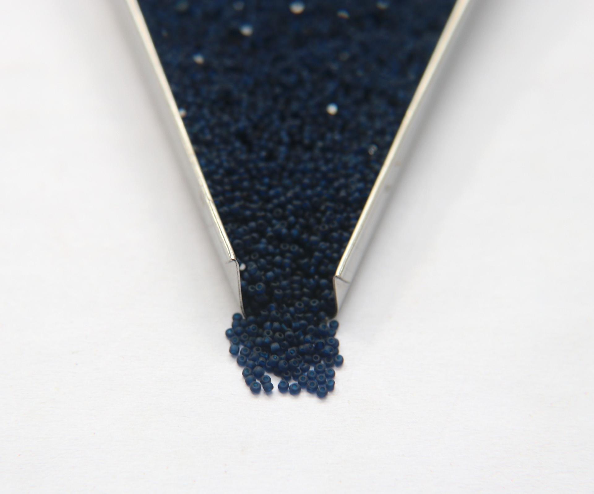 13/0 Charlotte Cut Beads 60100 Matt Montana 5/10/20/50/250/500 Grams craft supplies, jewelry making, native supplies