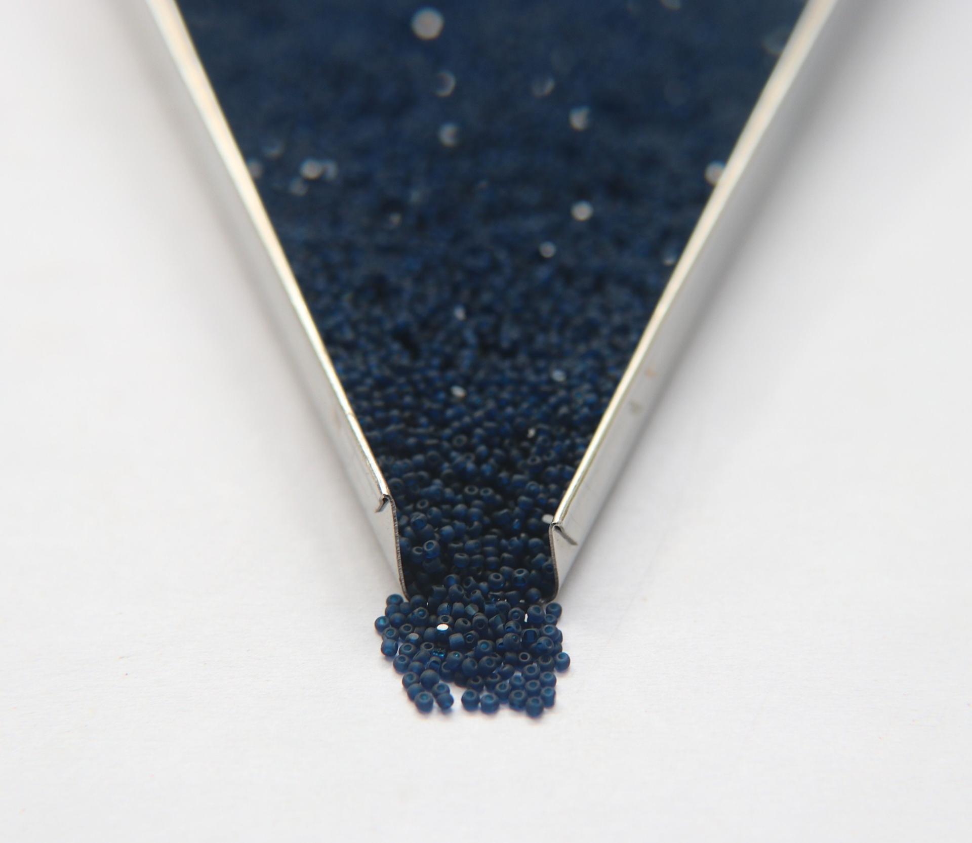 13/0 Charlotte Cut Beads 60100 Matt Montana 5/10/20/50/250/500 Grams craft supplies, jewelry making, native supplies