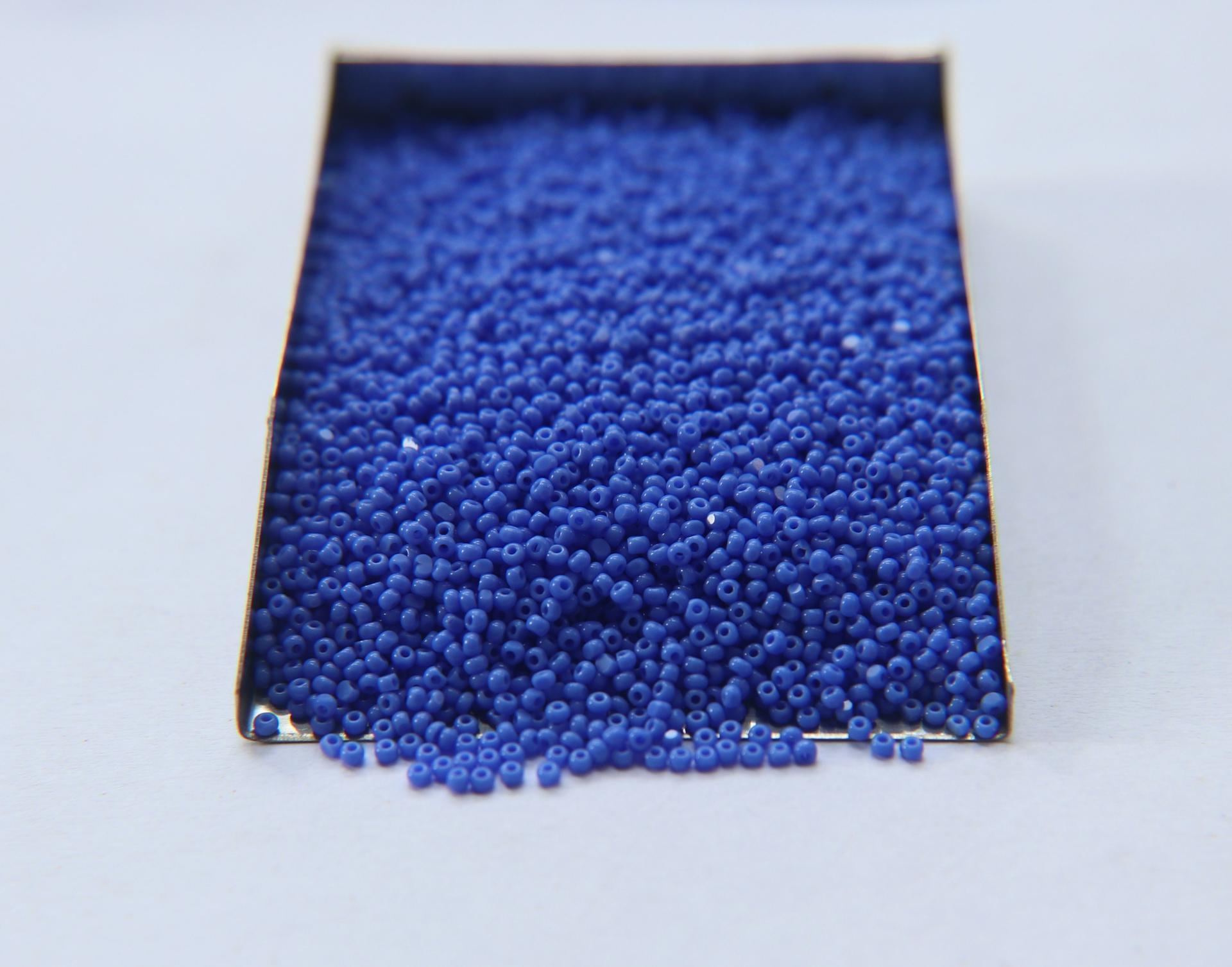13/0 Charlotte true Cut Beads Opaque Light Blue 5/10/20/50/250/500 Grams embroidery materials, jewelry making, vintage beads, premium supply