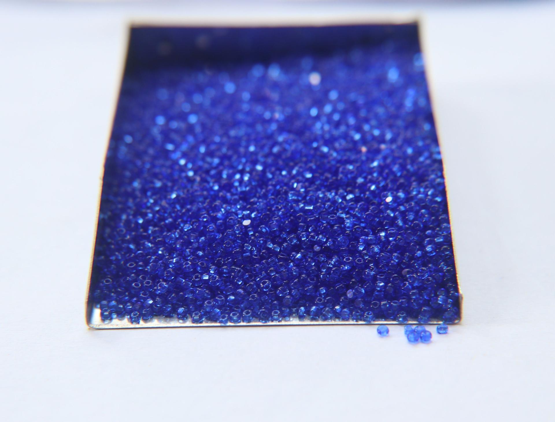 13/0 Charlotte true Cut Beads 30050 Sapphire Transparent Loose Beads 5/10/20/50/250/500 Grams Native beads supplies