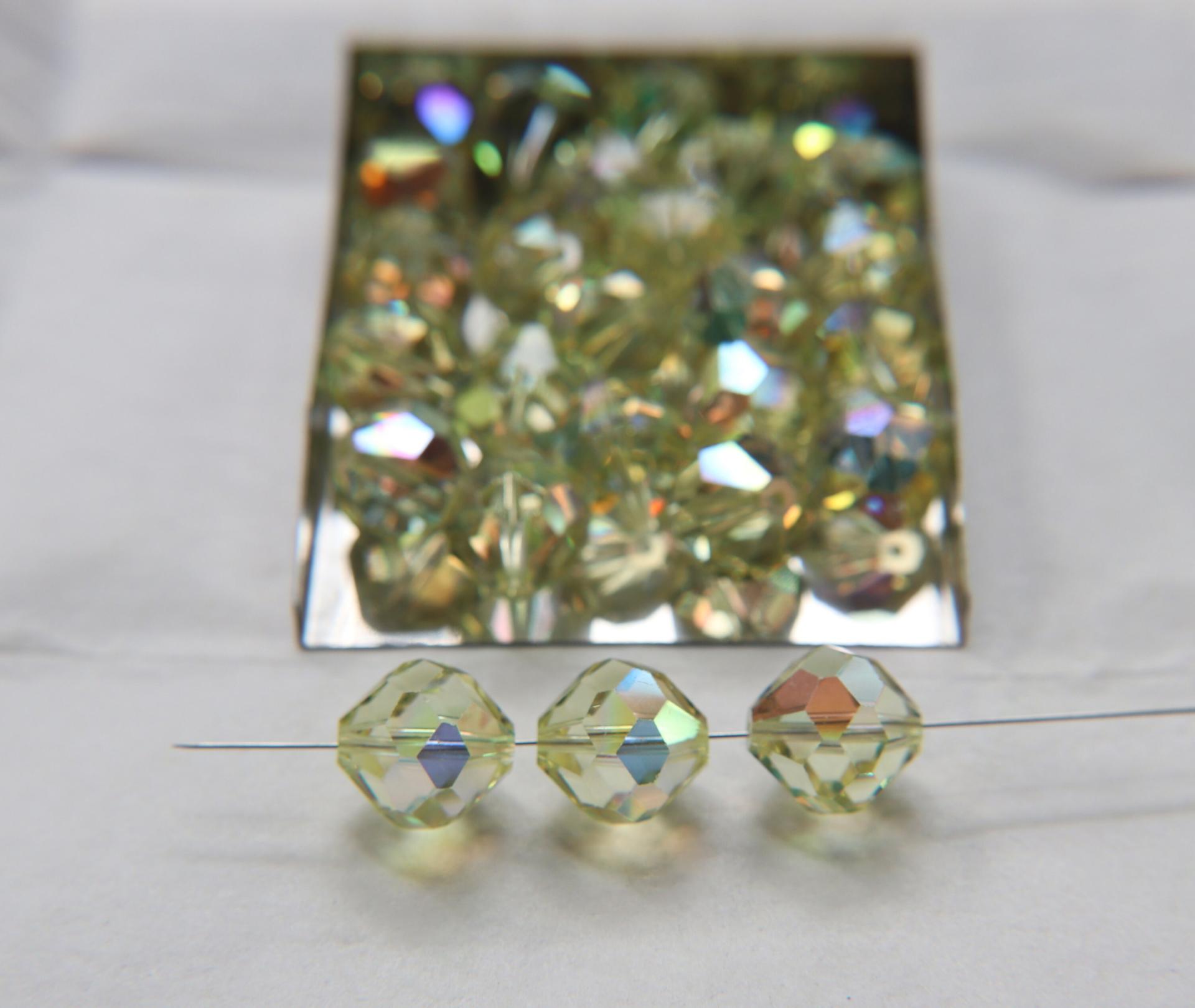 14 MM Swarovski Vintage Jonquil Aurore Boreale 2/6/12/436/72/144 Pieces Vintage faceted article 5309 Premium materials