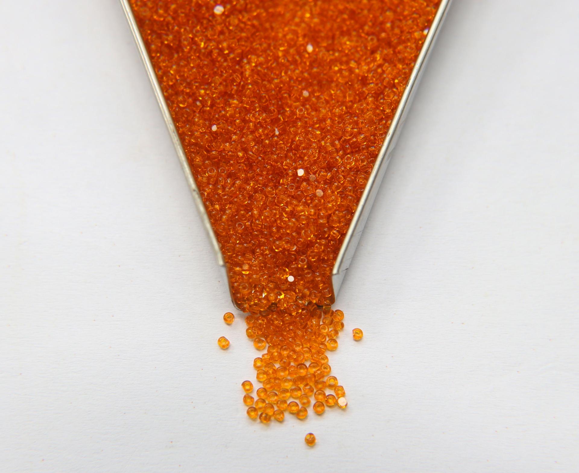 13/0 Charlotte Cut Beads 80060 AMBER Transparent 5/10/20/50/250/500 Grams PREMIUM SEED Beads Native supply