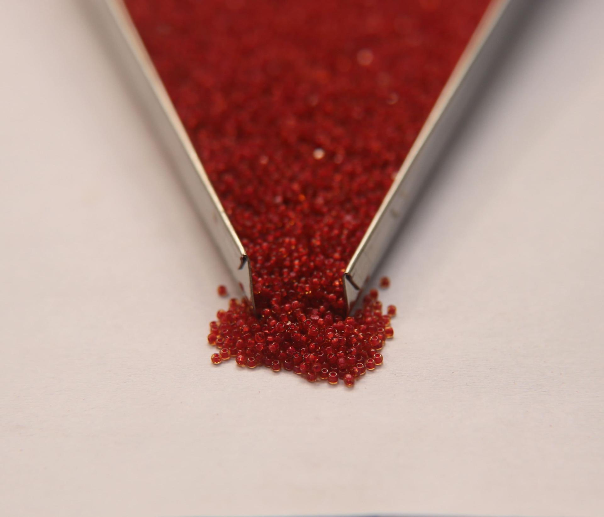 13/0 Truecuts Charlotte Cut Beads Honey Fuchsia Lined 5/10/20/50/250/500 Grams jewellery rare heart beads, jewelry supply, native supply,