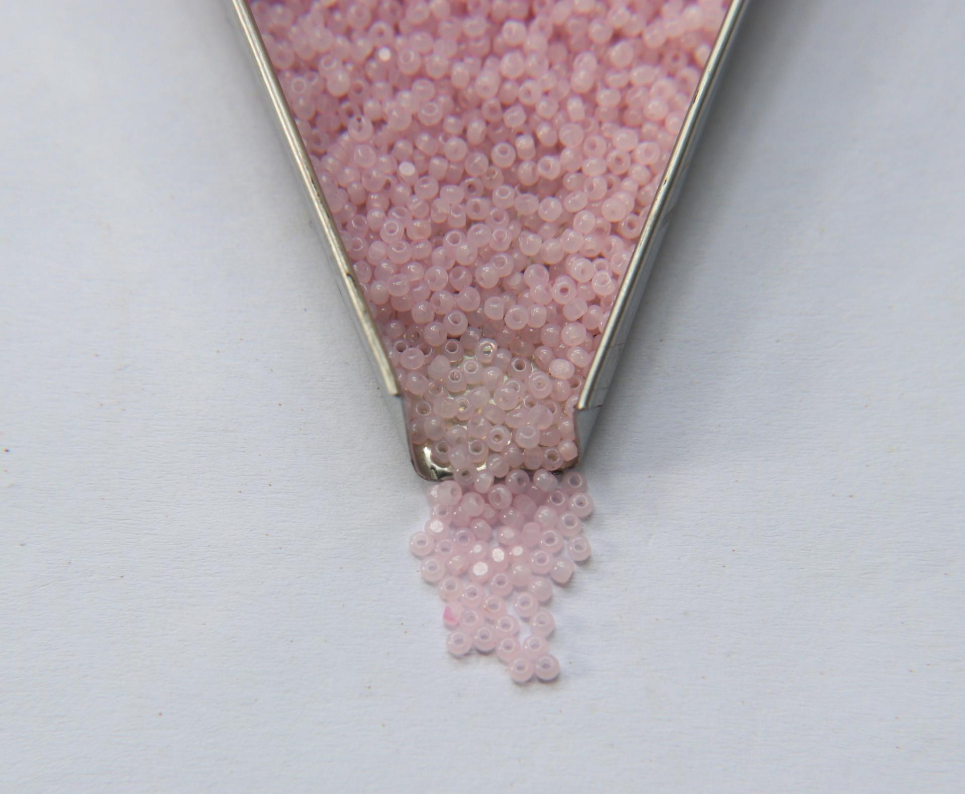 11/0 Charlotte True Cut Beads Rose Water Opal 10/20/50/250/500 Grams Premium Seed beads, native supply