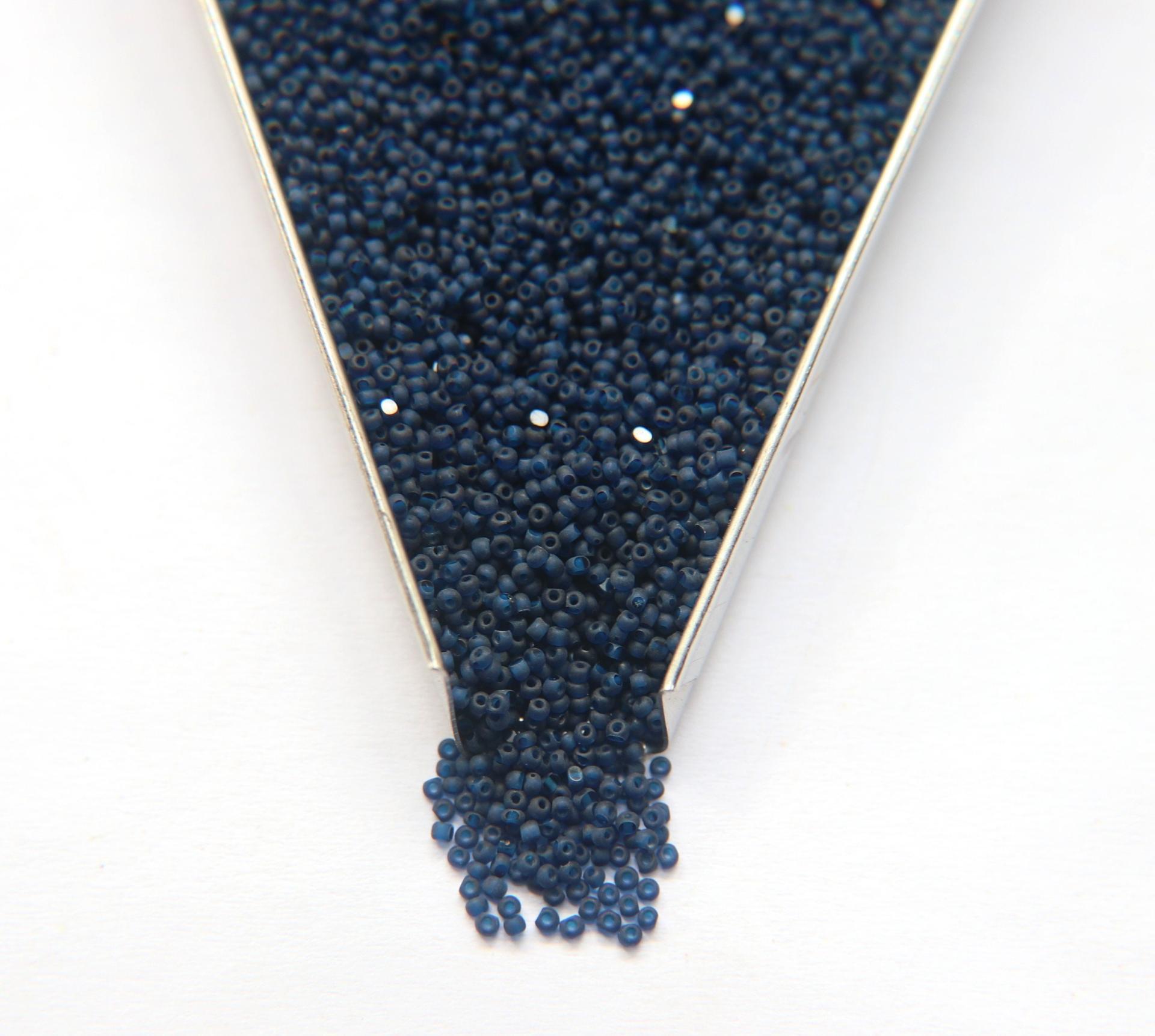 13/0 Charlotte Cut Beads 60100 Matt Montana 5/10/20/50/250/500 Grams craft supplies, jewelry making, native supplies
